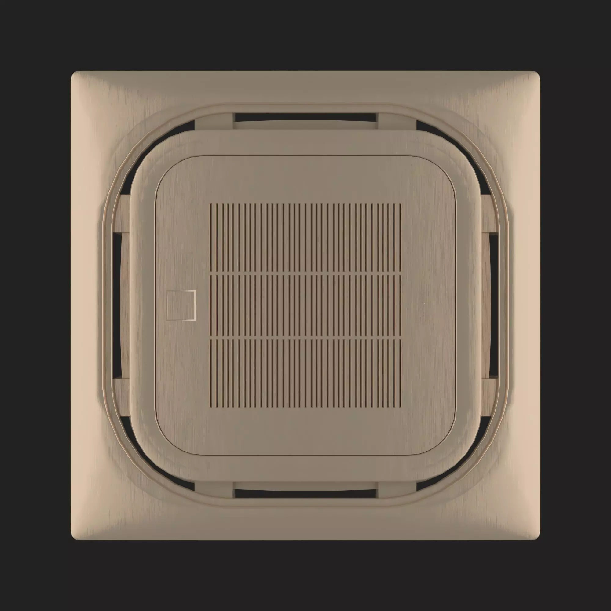 Celling Air Conditioner 1 3D model_0