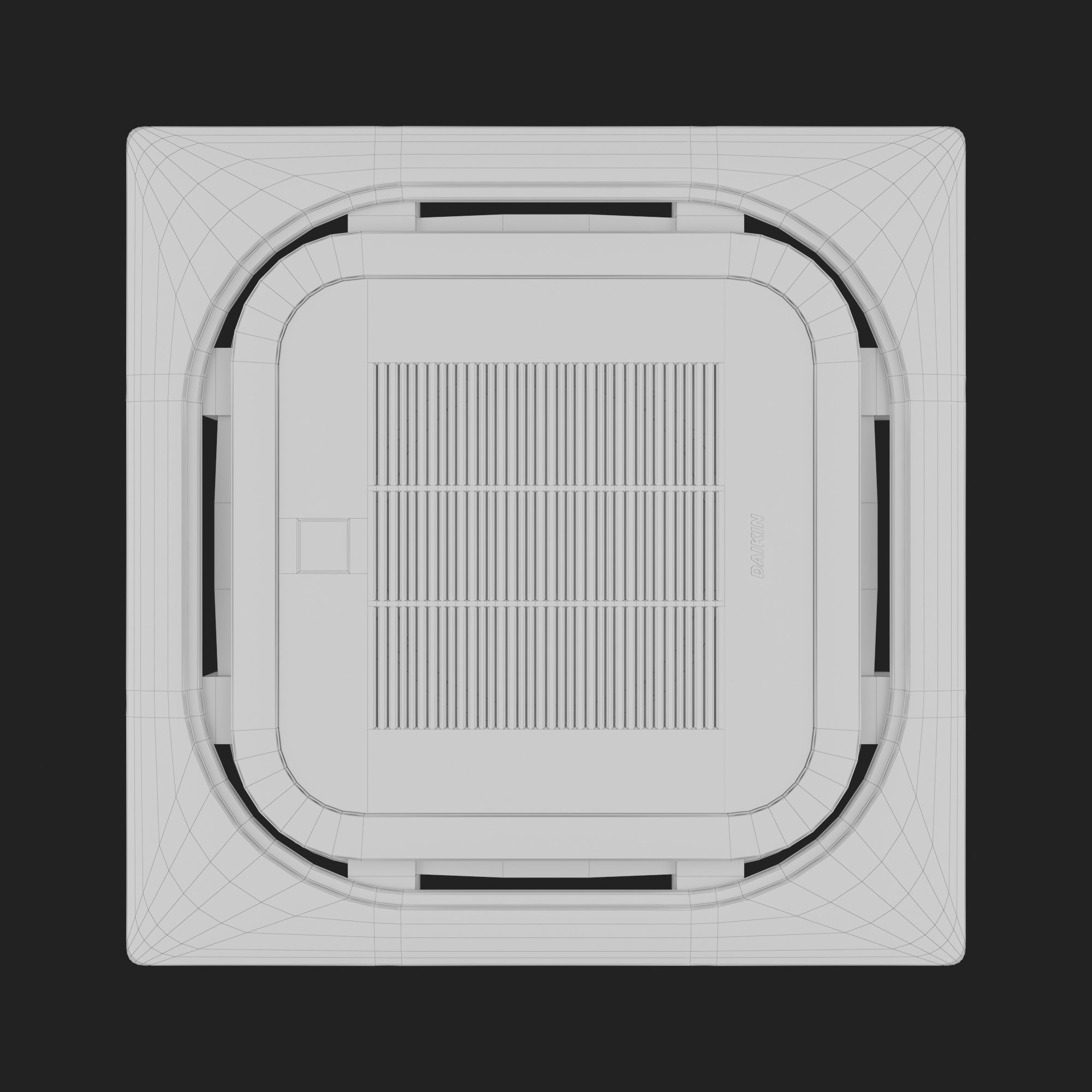 Celling Air Conditioner 1 3D model_1