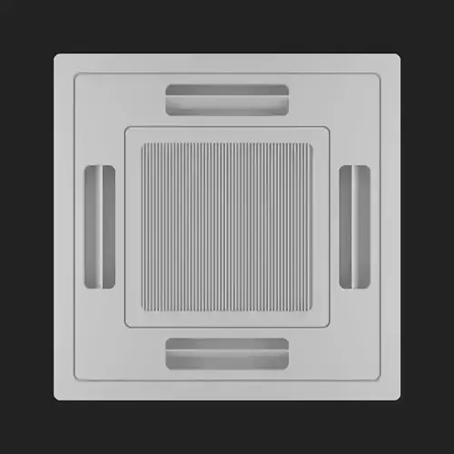 Celling Air Conditioner 2 3D model