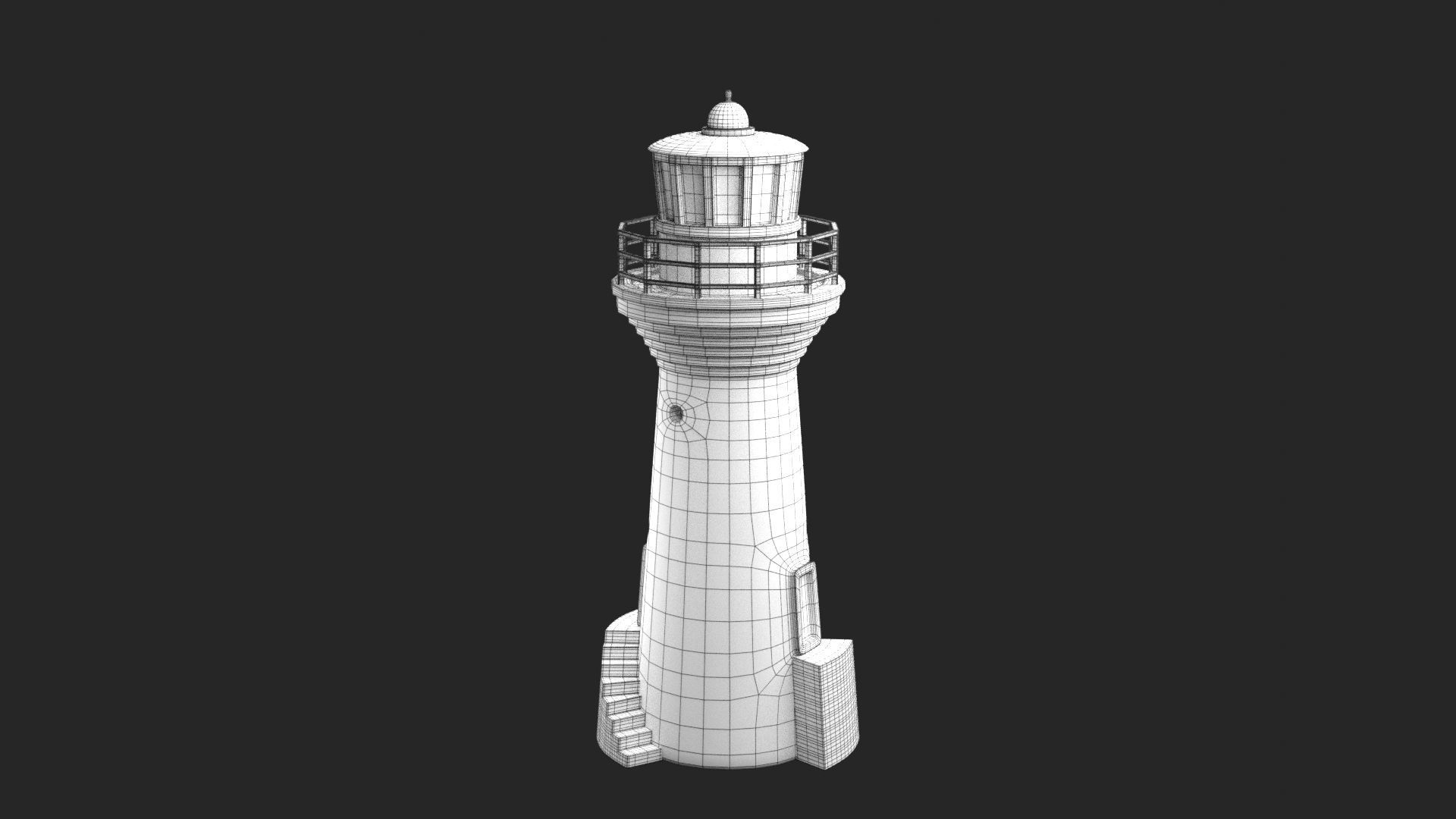 Lighthouse 3D Model 3D print model_5
