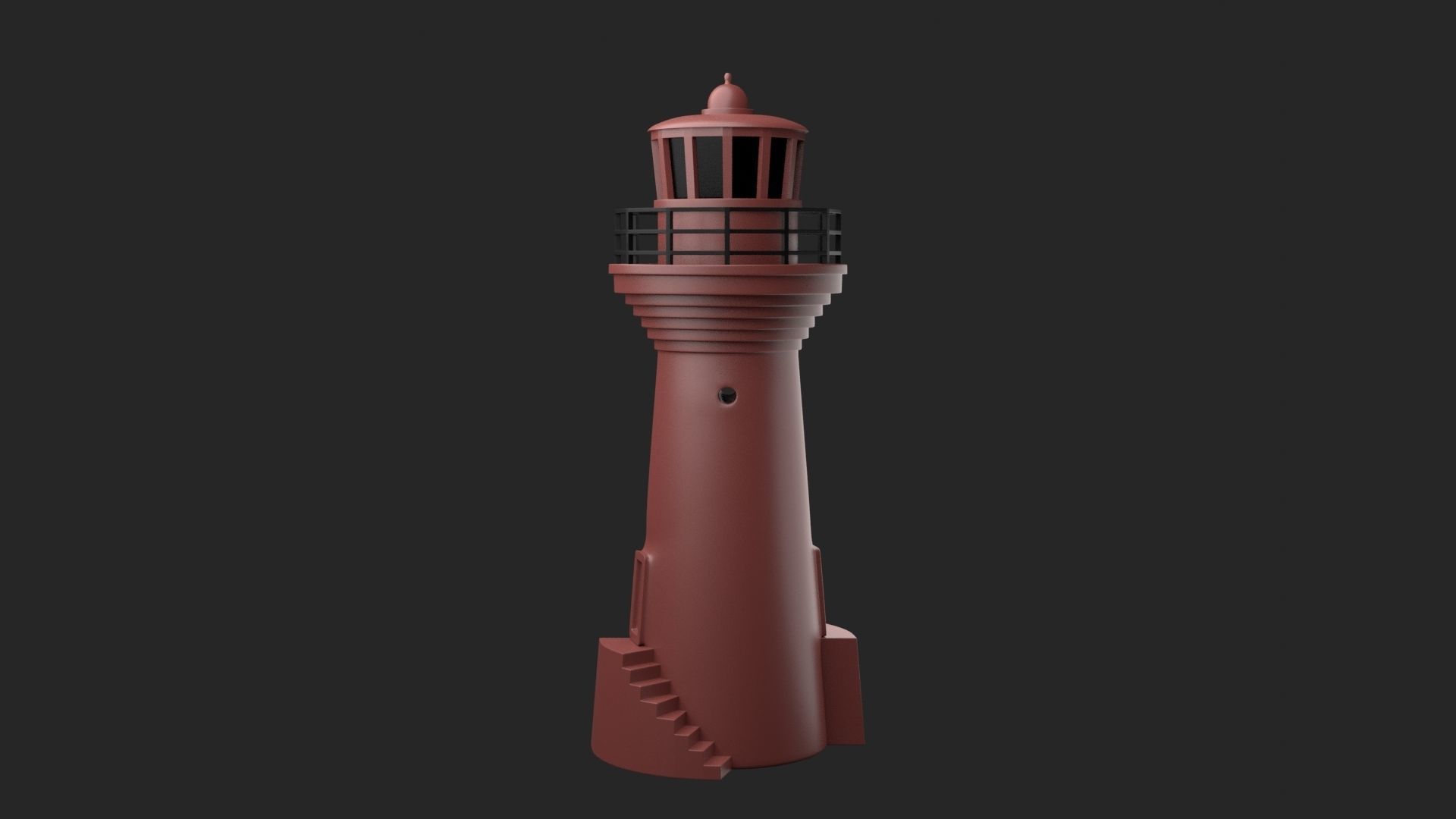 Lighthouse 3D Model 3D print model_3