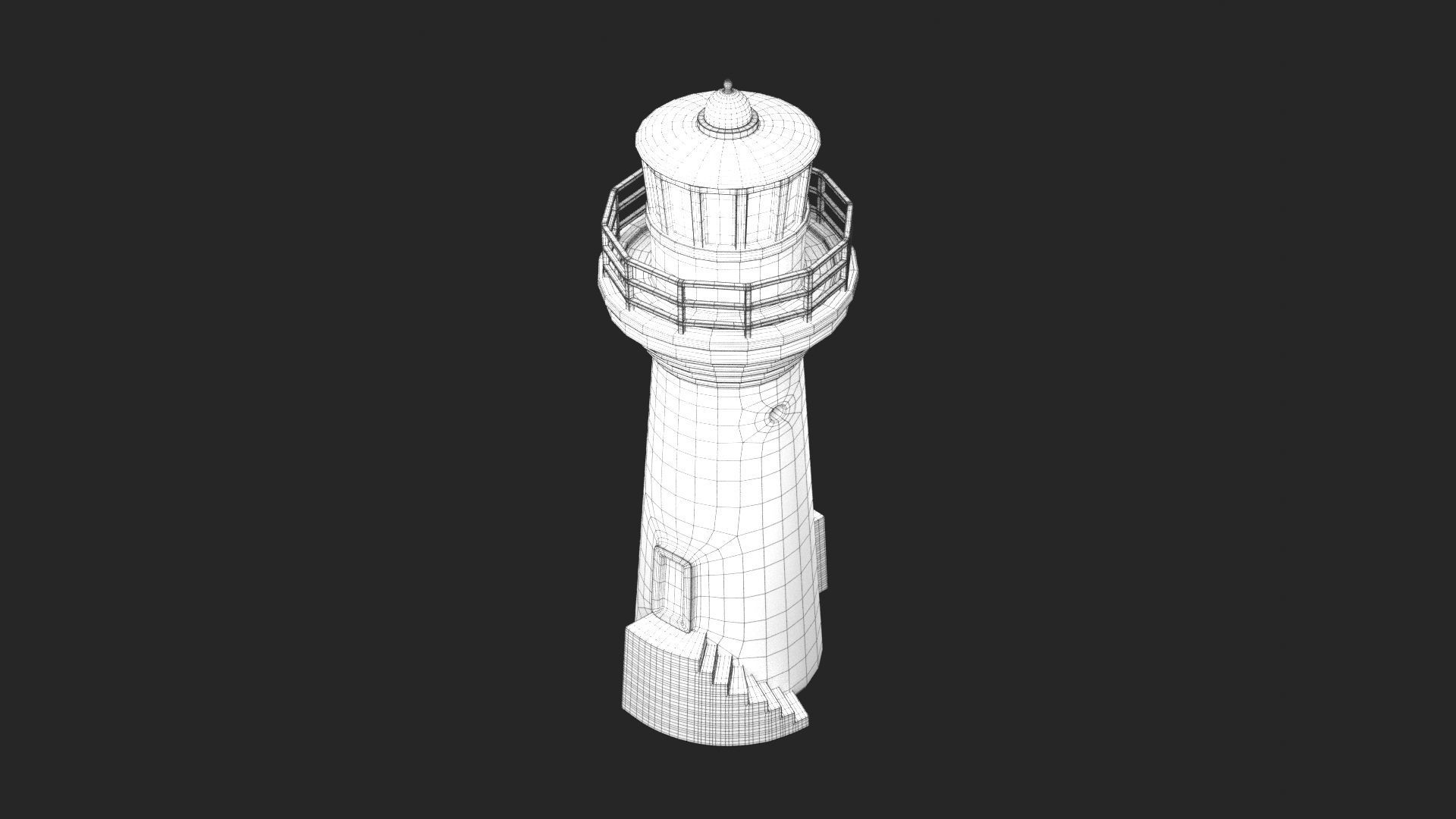 Lighthouse 3D Model 3D print model_6