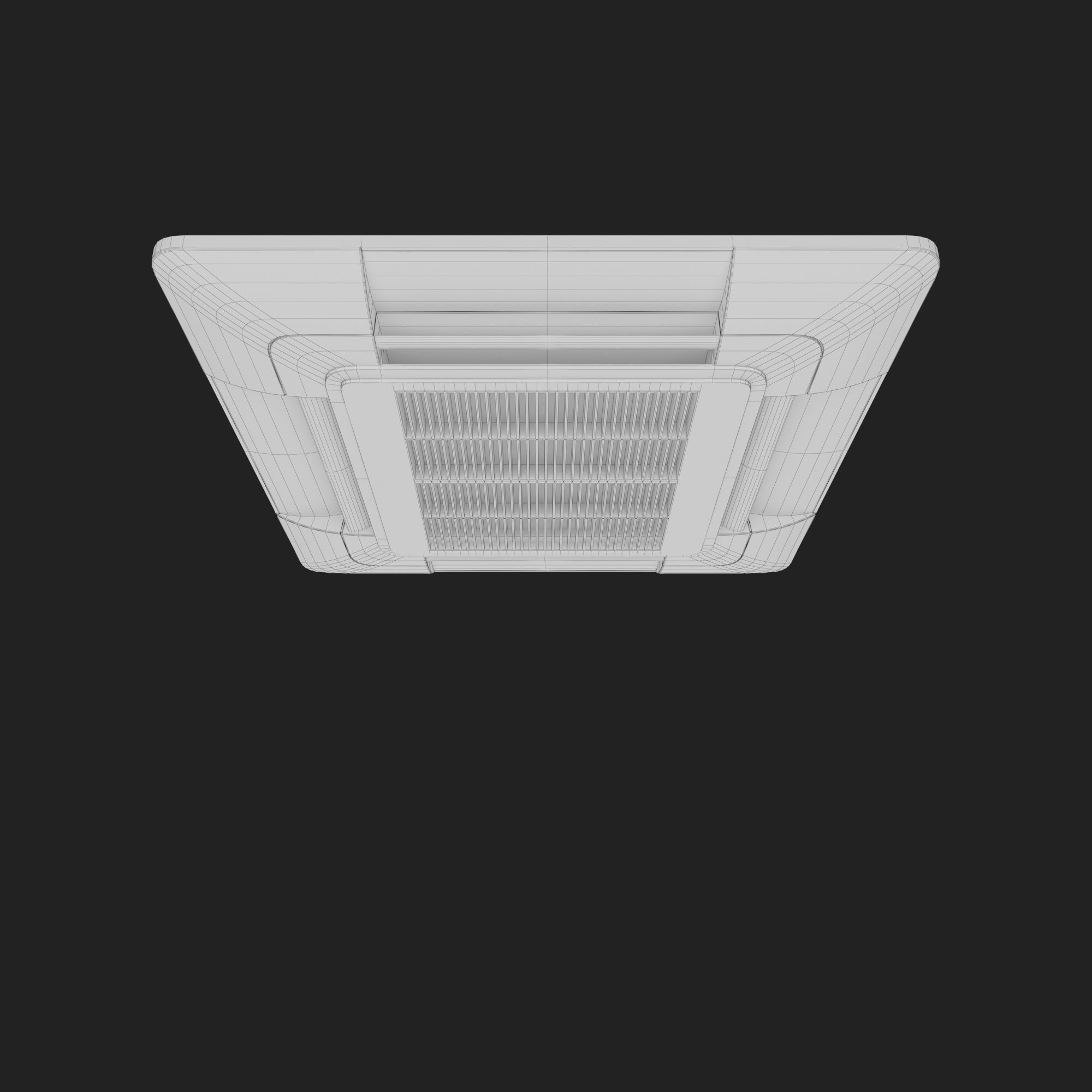 Celling Air Conditioner 4 3D model_3