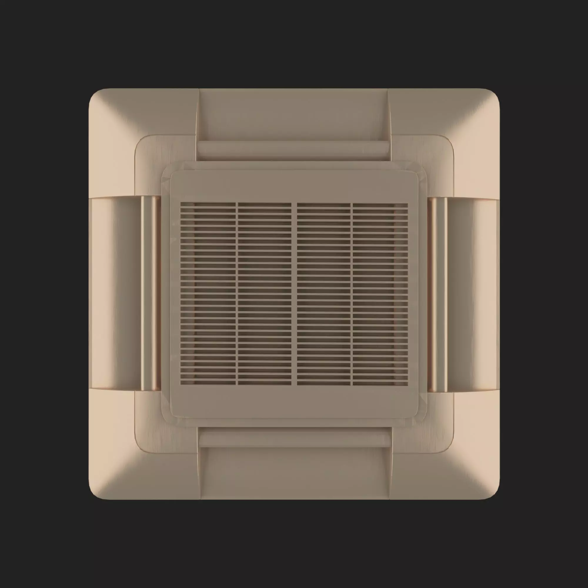 Celling Air Conditioner 4 3D model_0