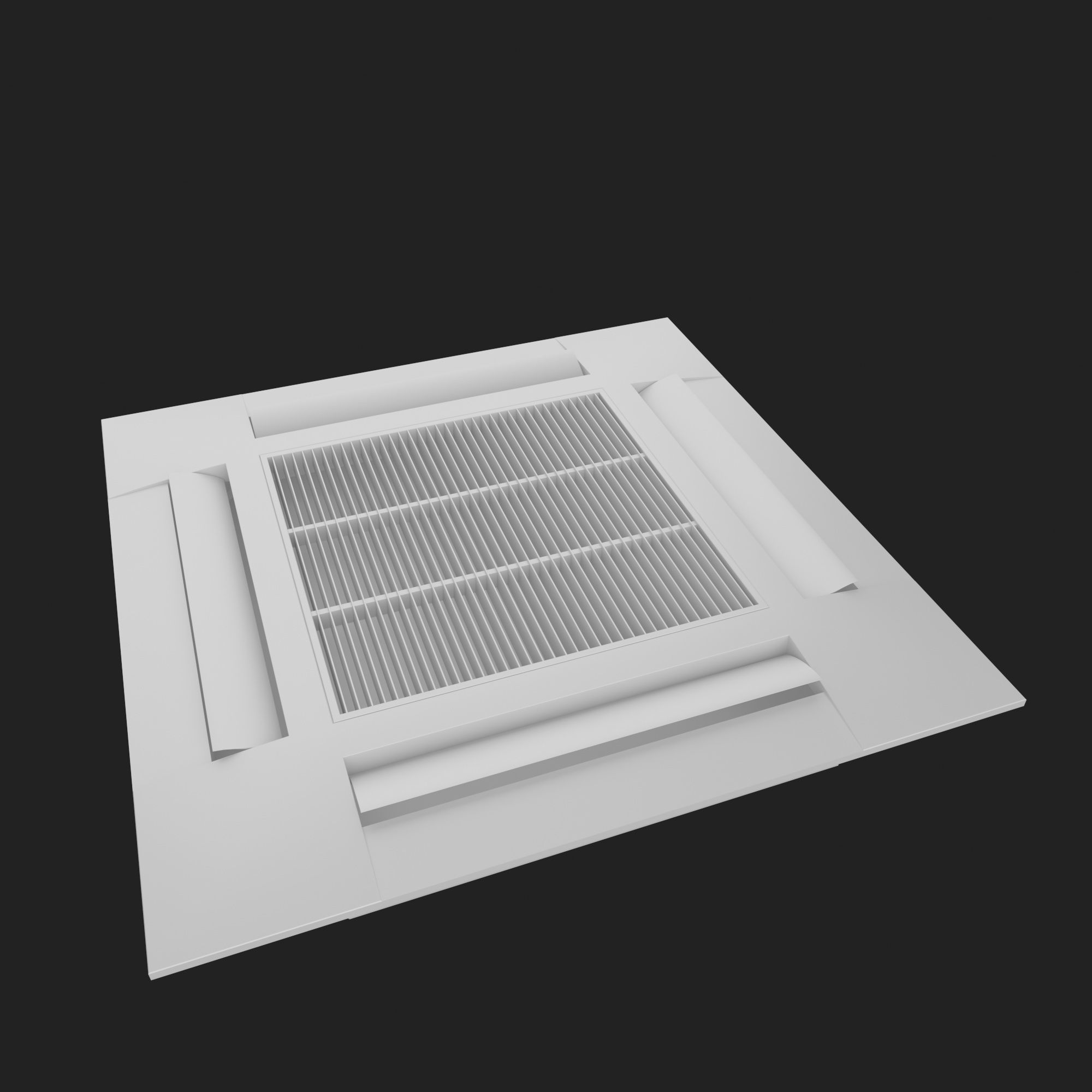 Celling Air Conditioner 5 3D model_8