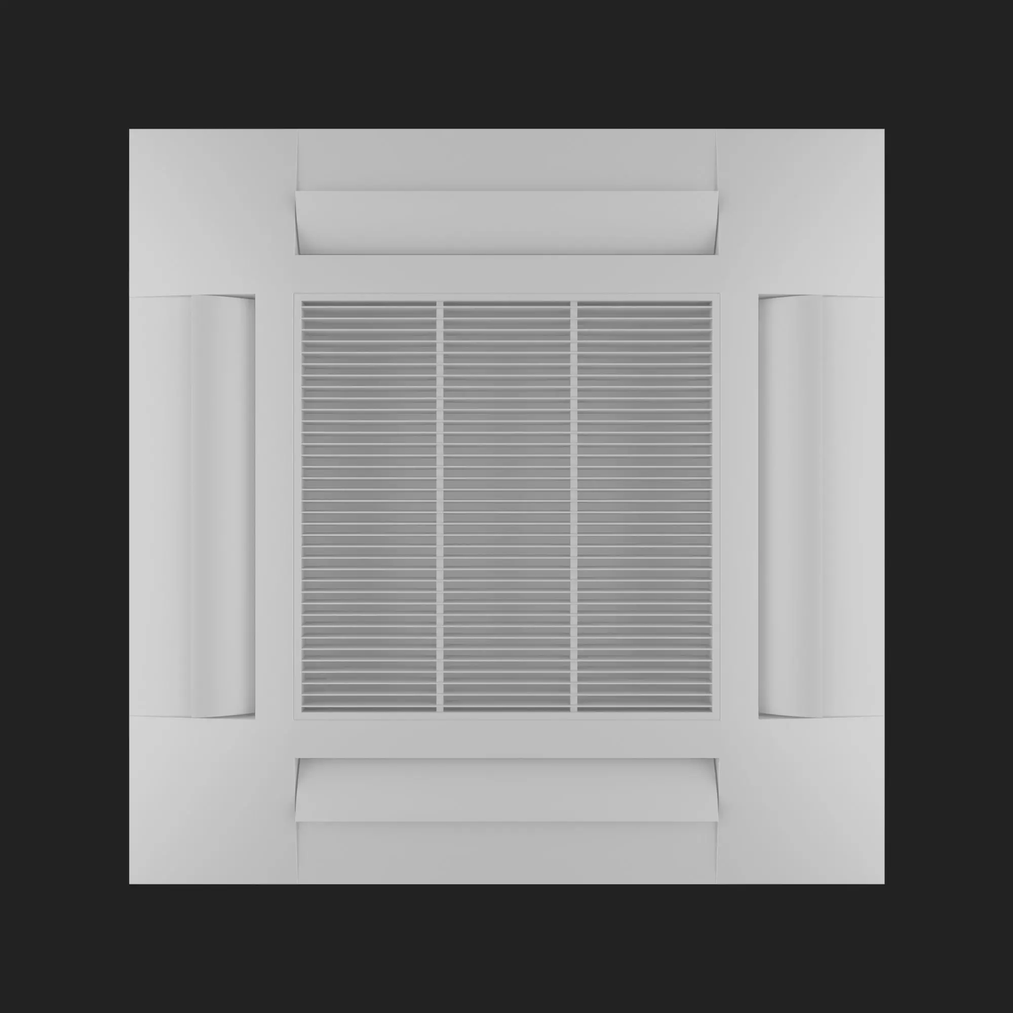 Celling Air Conditioner 5 3D model_0