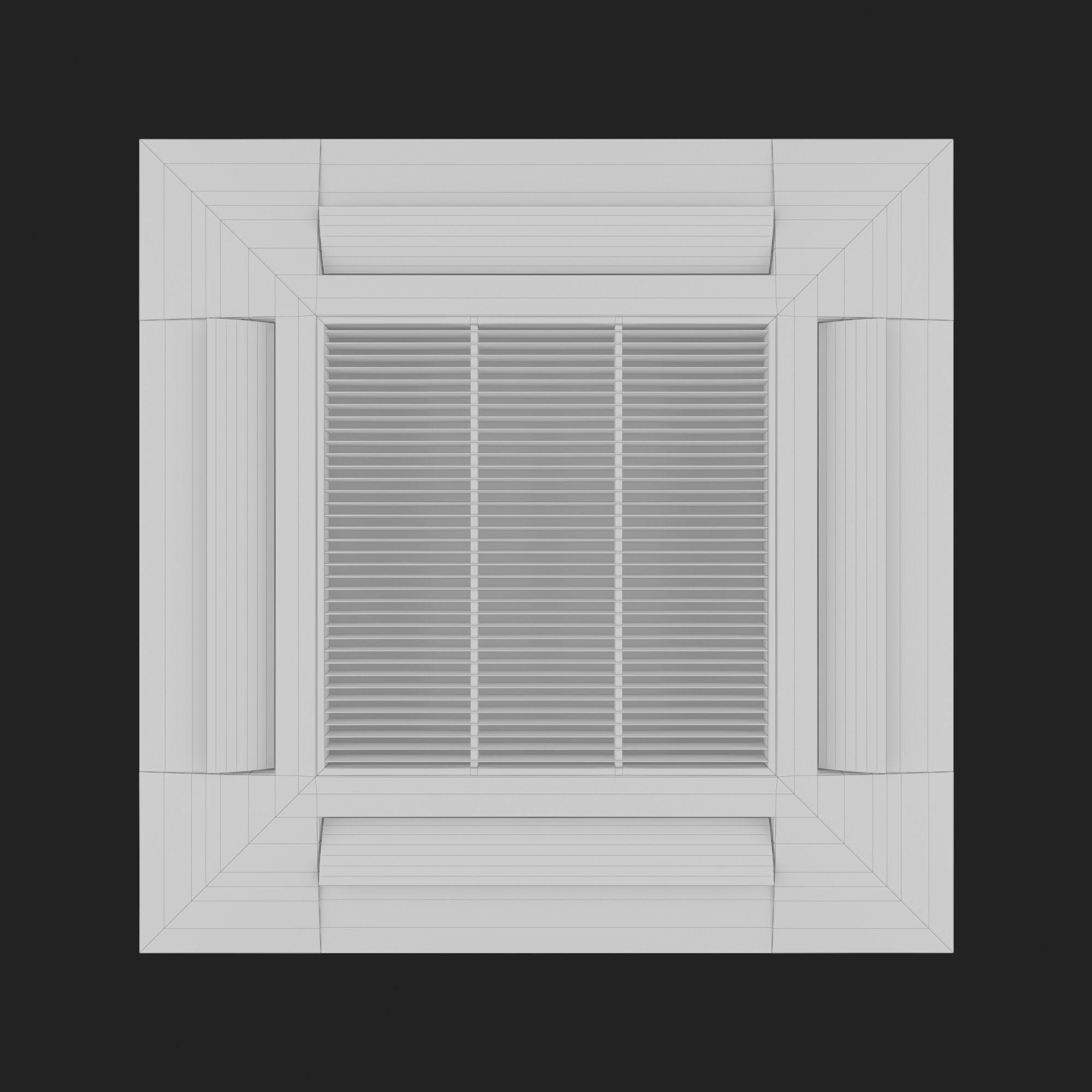 Celling Air Conditioner 5 3D model_1