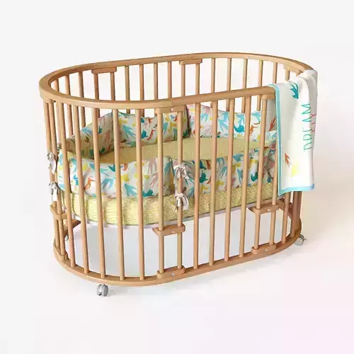 Round crib
