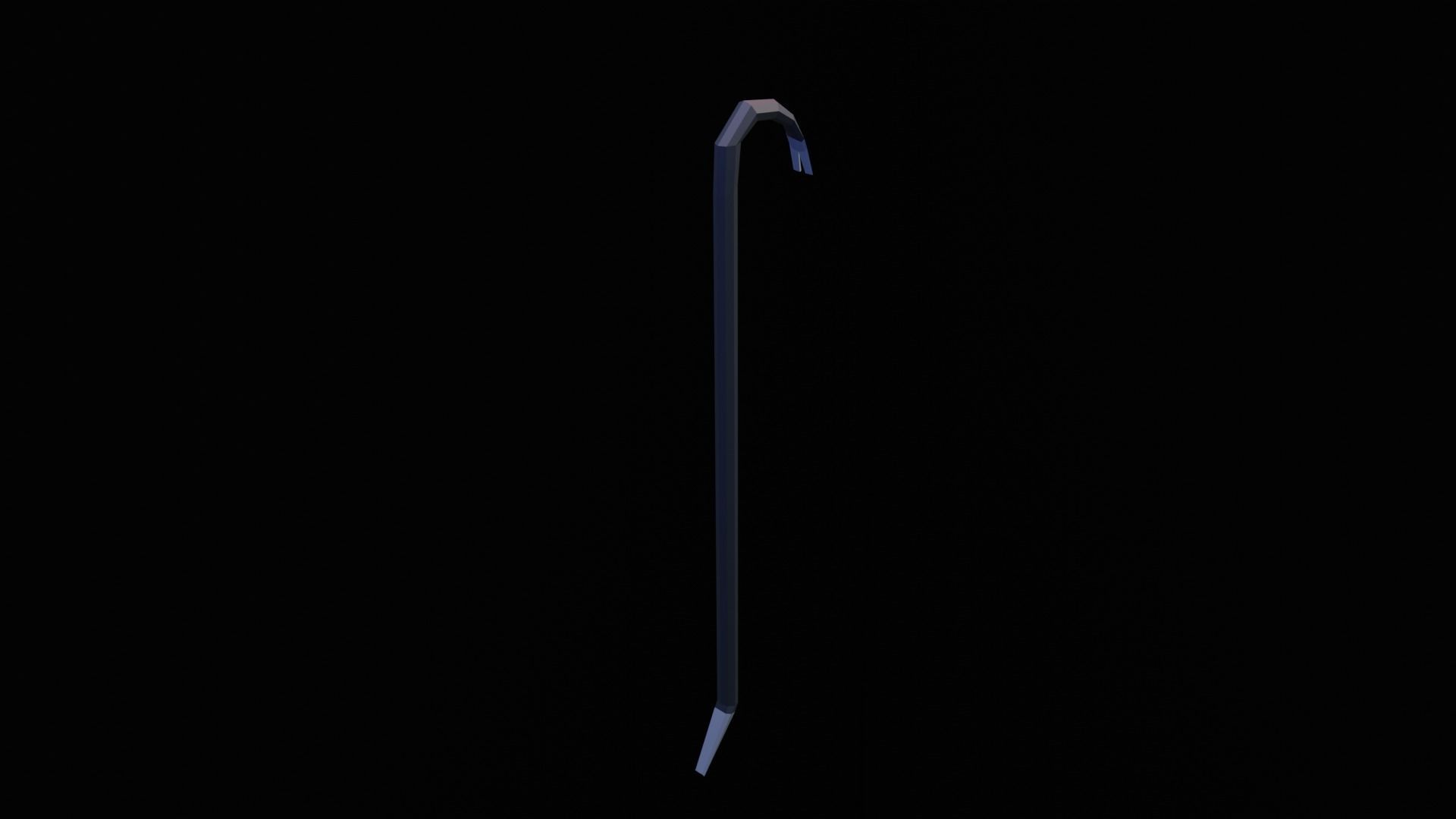 melee low poly weapon pack Low-poly 3D model_7