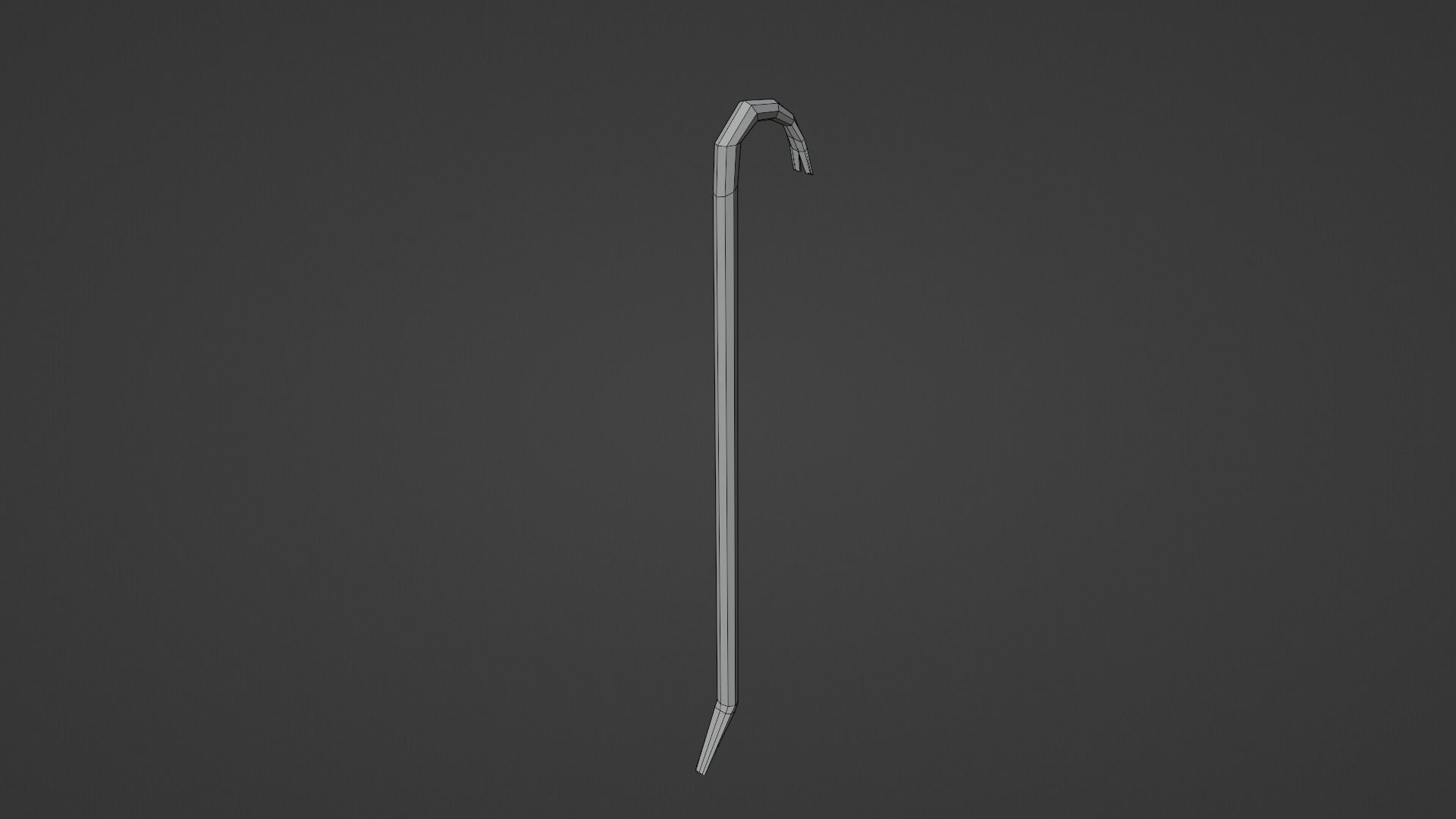 melee low poly weapon pack Low-poly 3D model_8