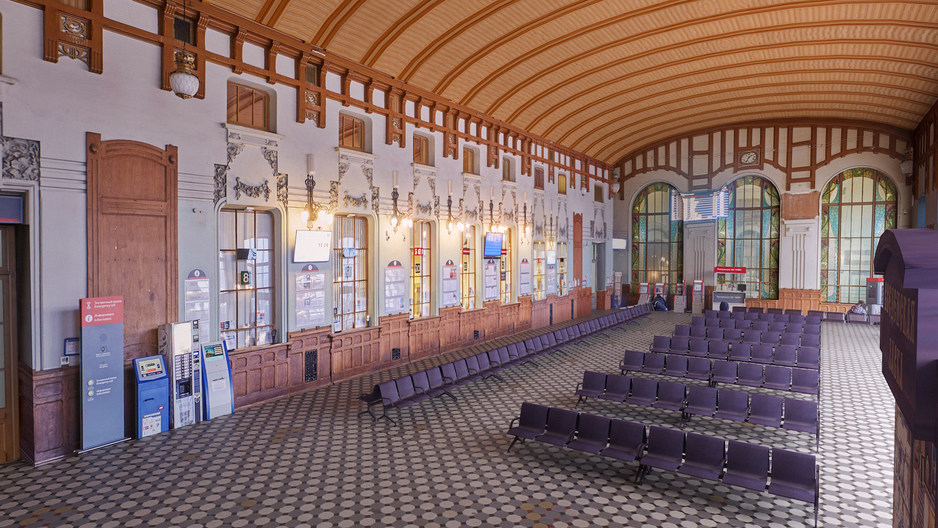 Vitebsk railway station in Sankt Peterburg 3D model_11