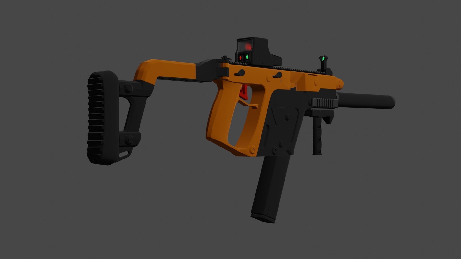 KRISS Vector 3D model_1