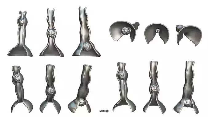 Peristalsis Function 3D model 7