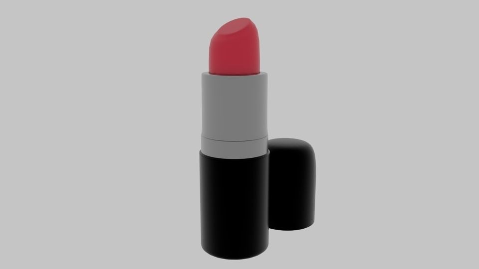Lipstick bottle 3D model_2