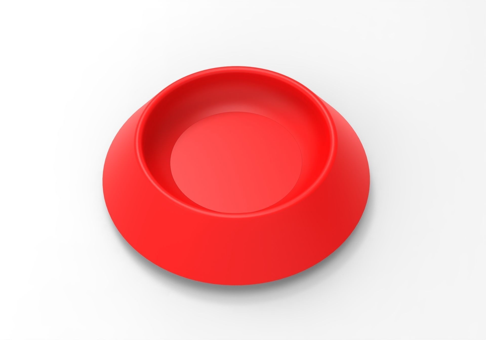 FOOD BOWL Plastic Bowl 3D model For Cat And Dog  3D print model_7