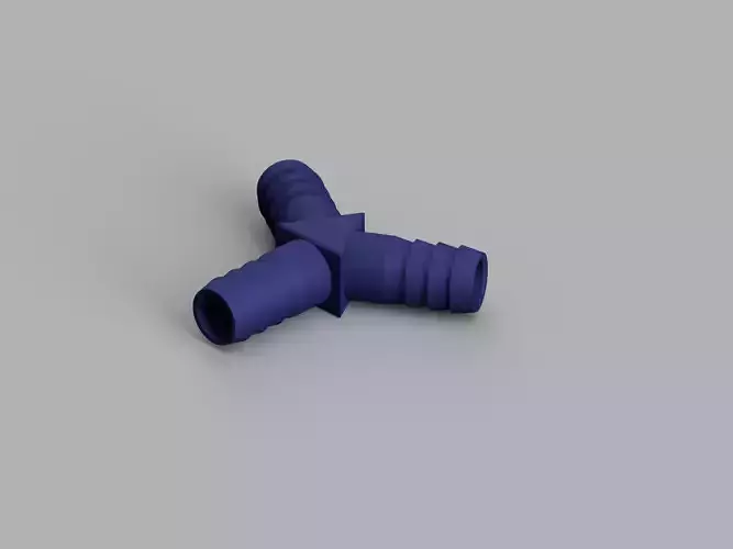 3 Ways Hose Adapter 3D print model