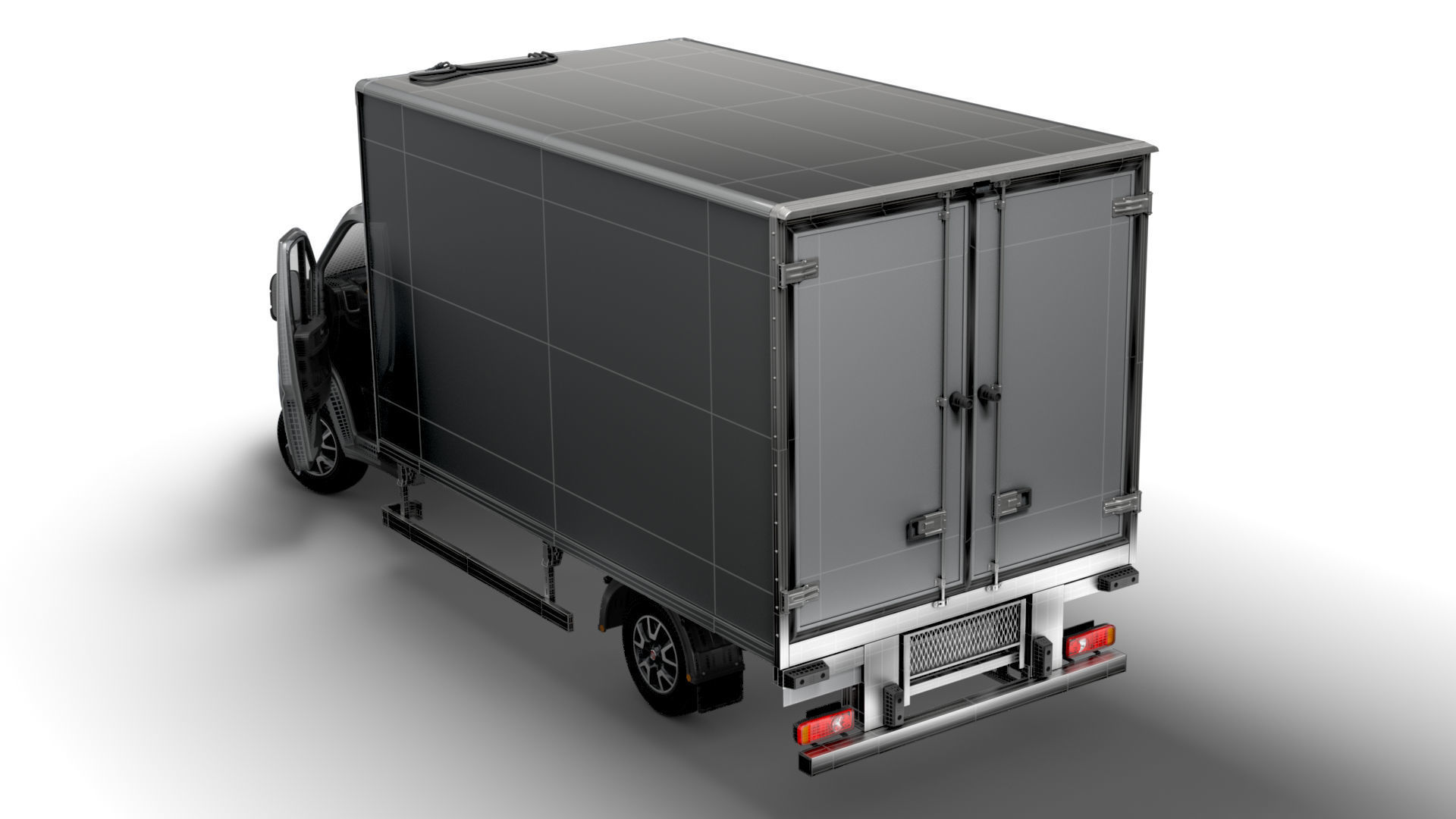 Fiat Ducato Refrigerator HQInterior 4300WB 2023 3D model_15