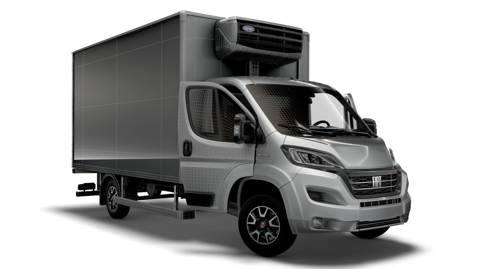 Fiat Ducato Refrigerator HQInterior 4300WB 2023 3D model_12