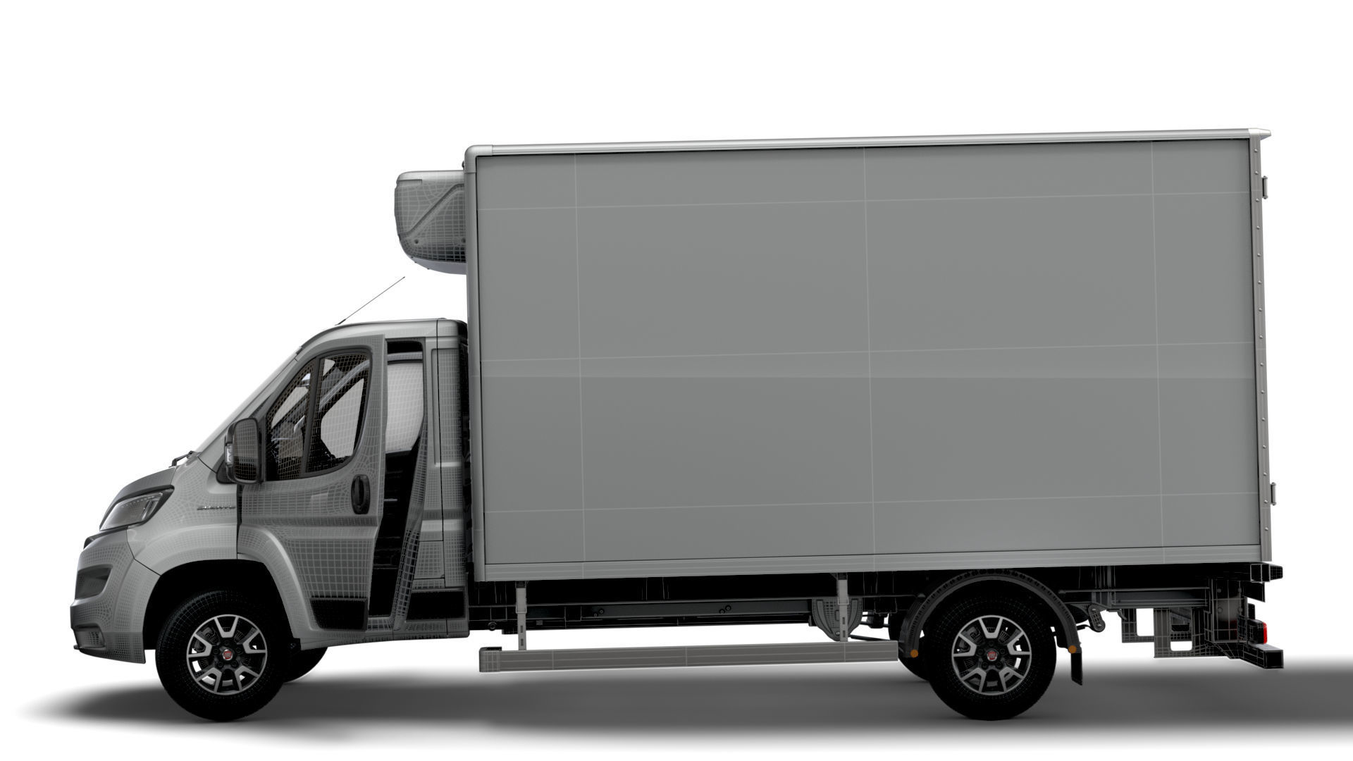 Fiat Ducato Refrigerator HQInterior 4300WB 2023 3D model_16