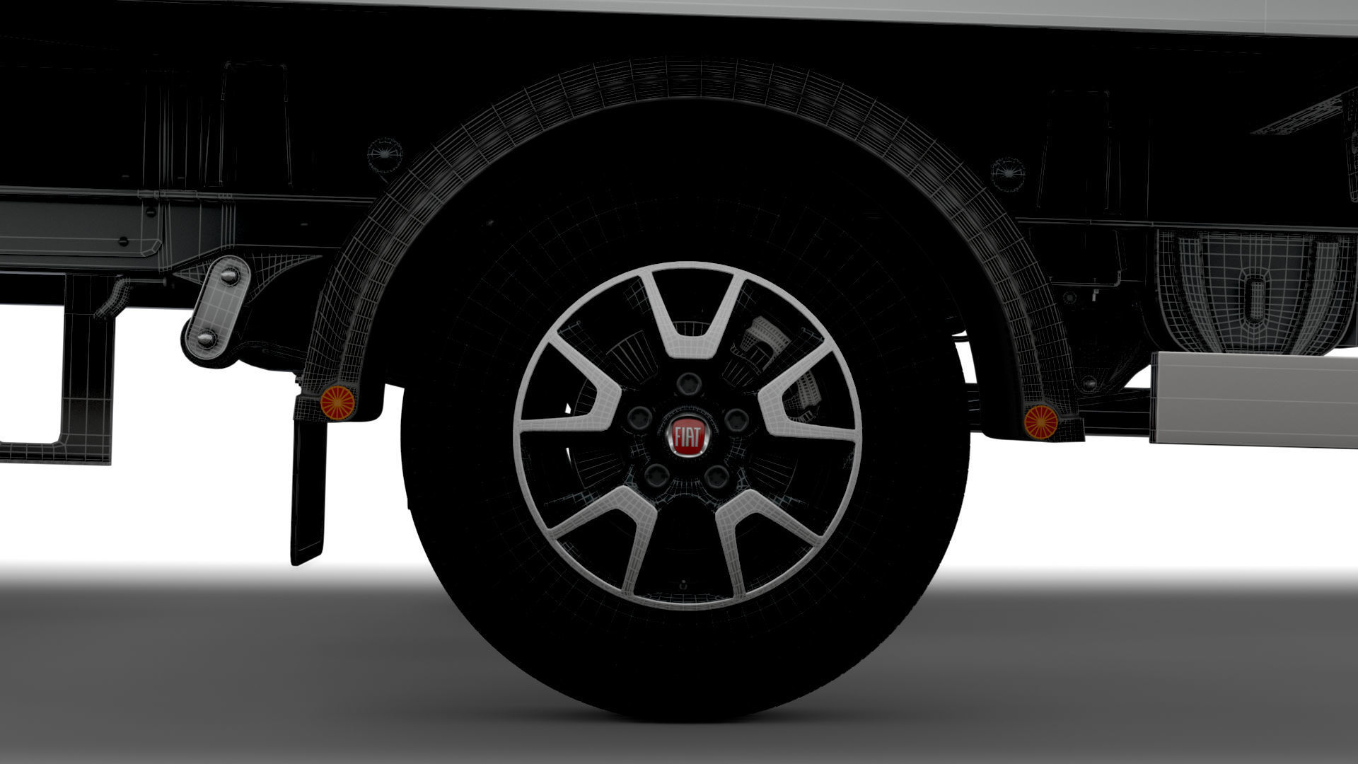 Fiat Ducato Refrigerator HQInterior 4300WB 2023 3D model_21