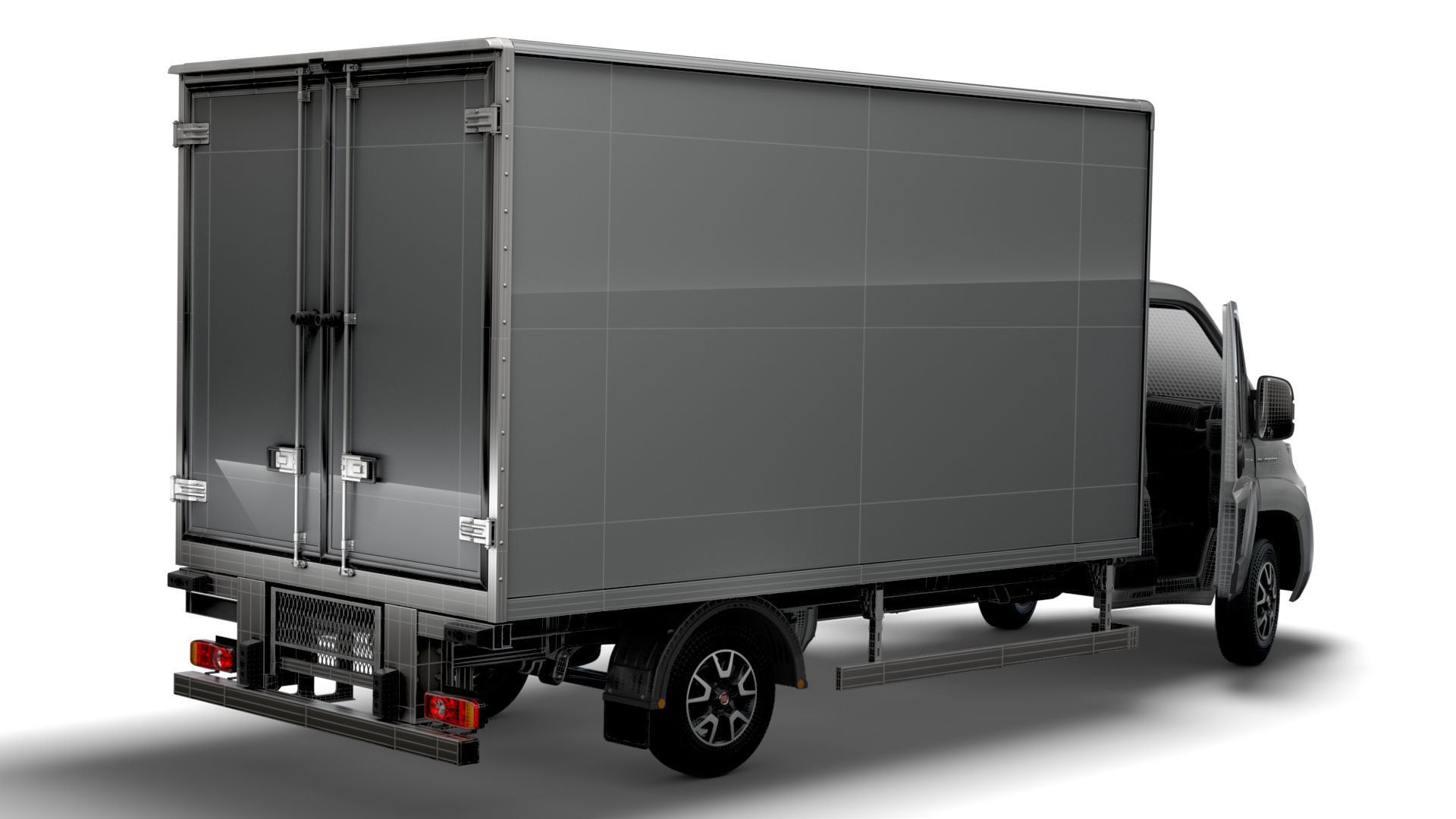 Fiat Ducato Refrigerator HQInterior 4300WB 2023 3D model_14