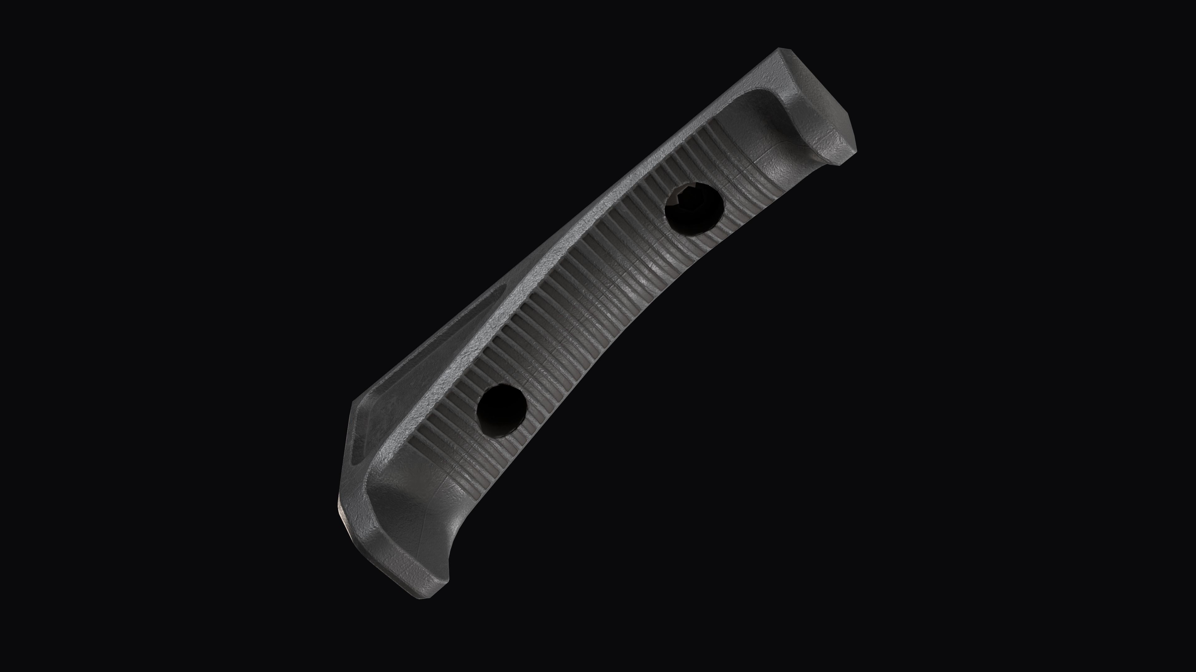 Fore grip Magpul AFG Angled M-Lok System Low-poly 3D model_10