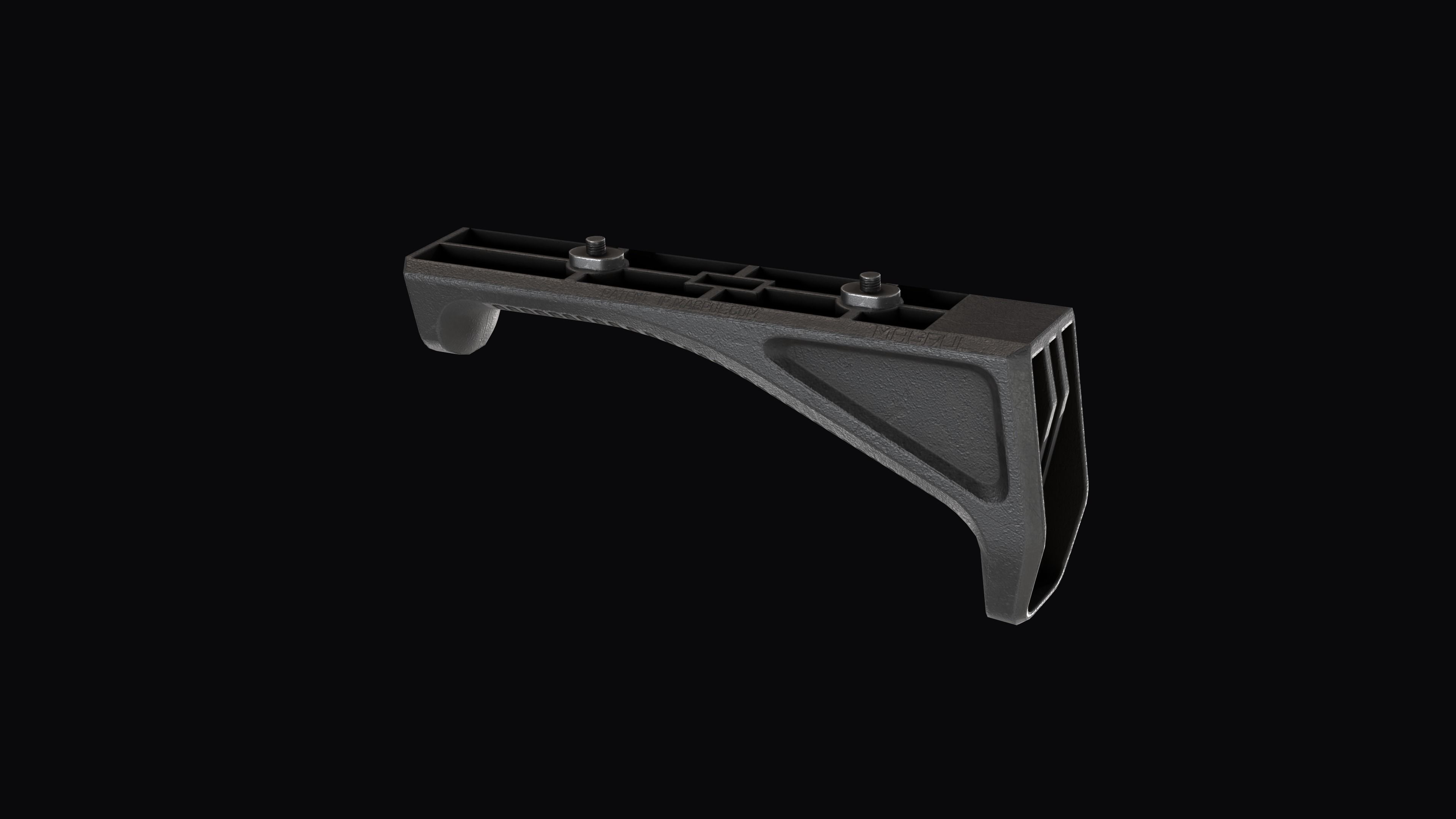Fore grip Magpul AFG Angled M-Lok System Low-poly 3D model_7