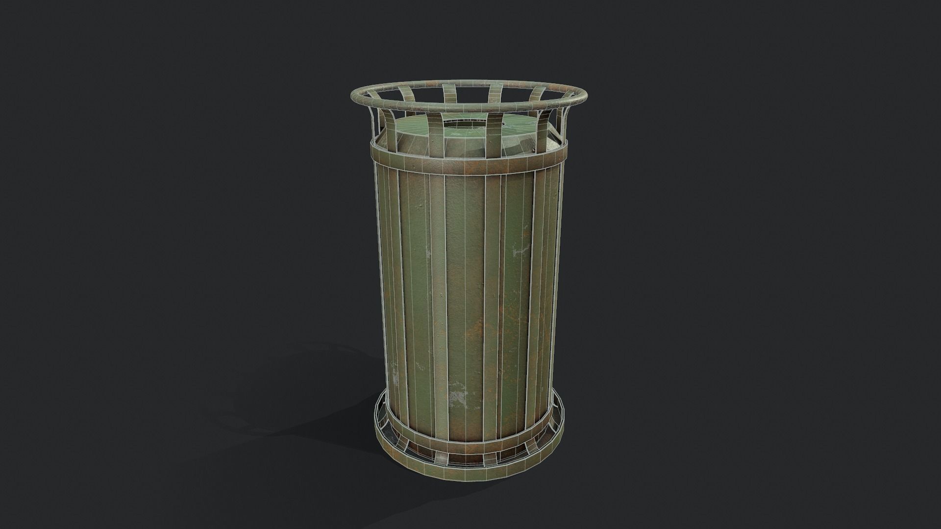 Street Trash - Tutorial Included Low-poly 3D model_3