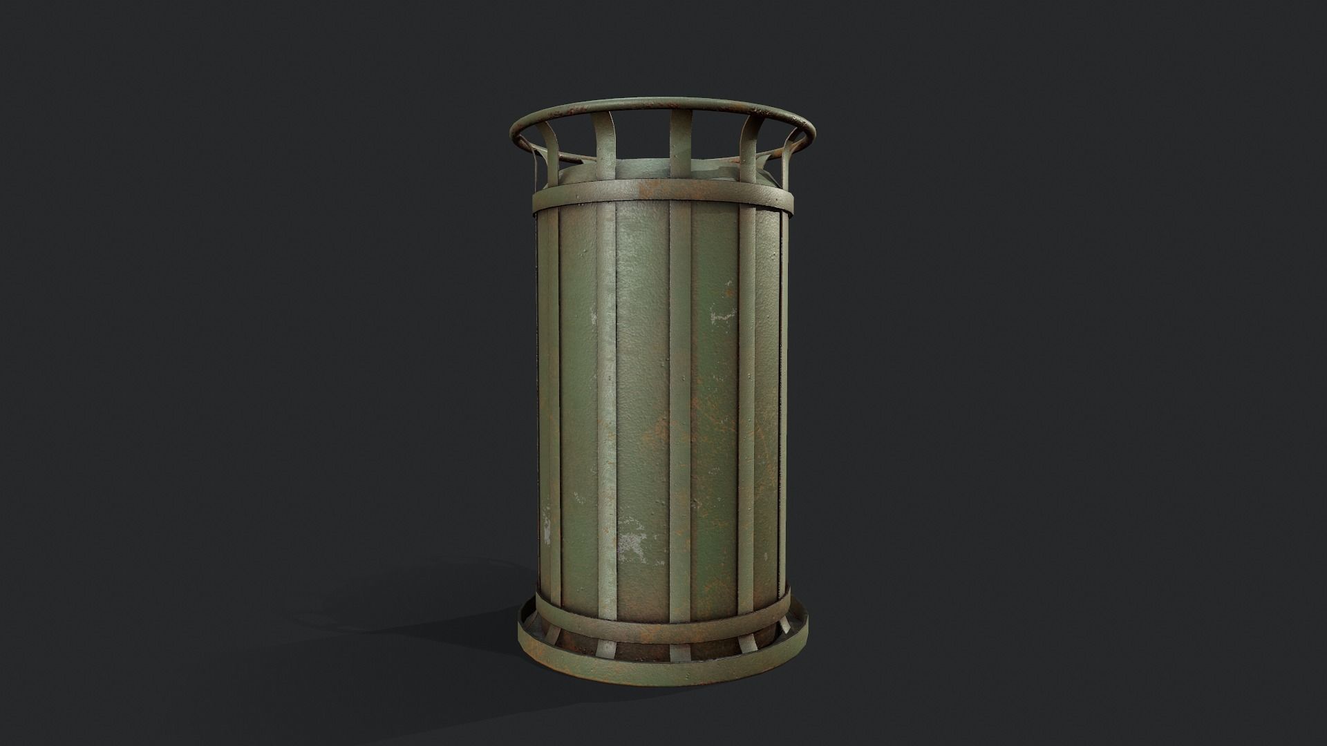 Street Trash - Tutorial Included Low-poly 3D model_4