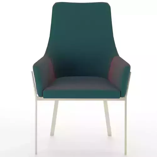 Boaman Tufted Velvet Arm Chair in Green