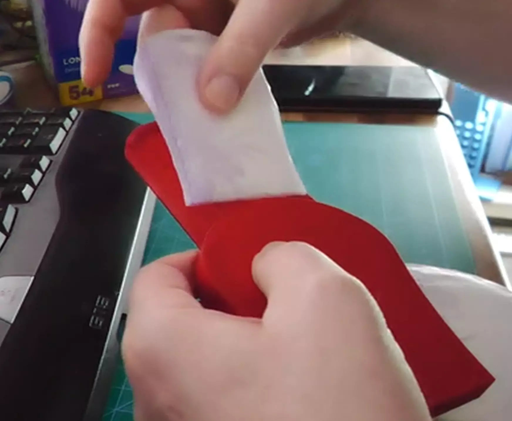 Slipeinlagen-Case felt purse Free 3D print model_0