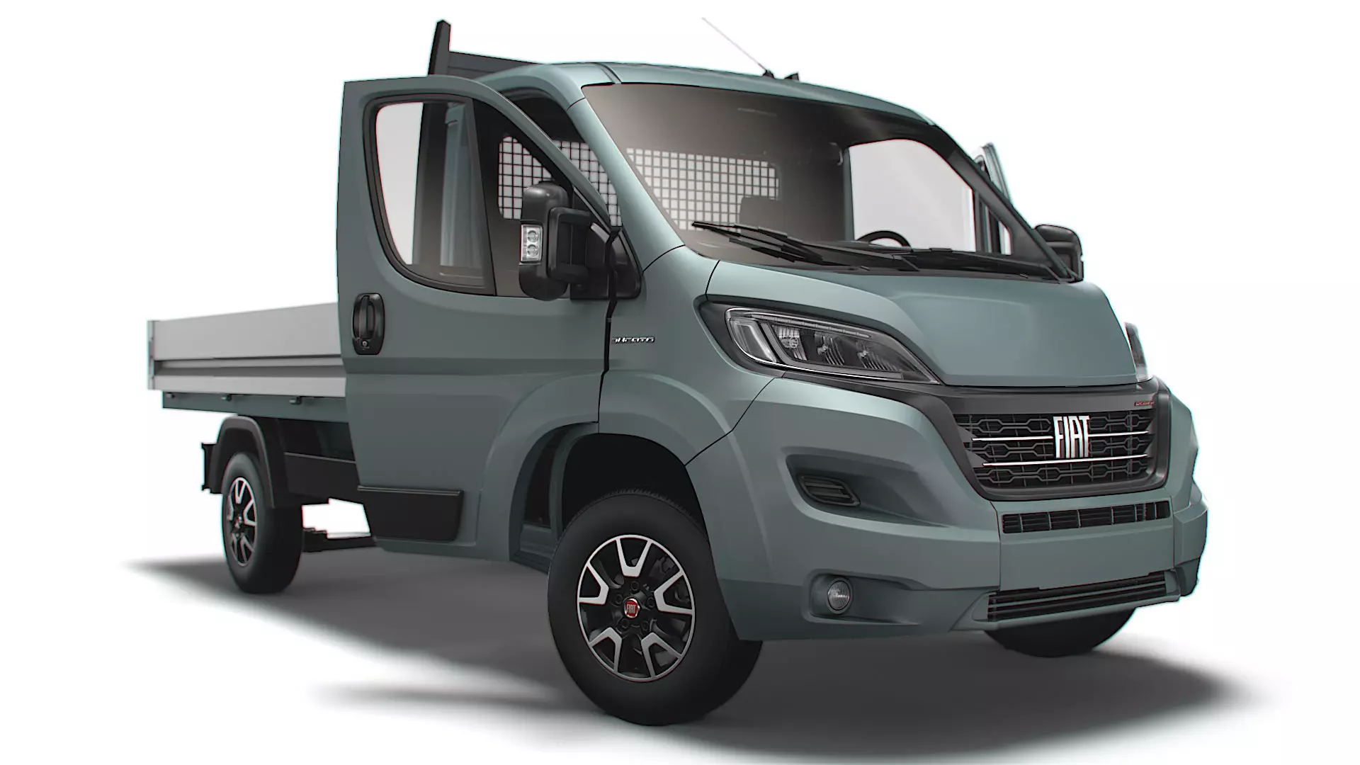 Fiat Ducato SingleCab Tipper HQInterior 2023 3D model