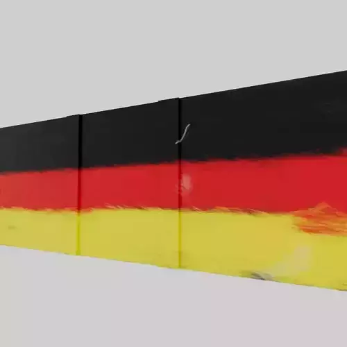 German grafitti wall