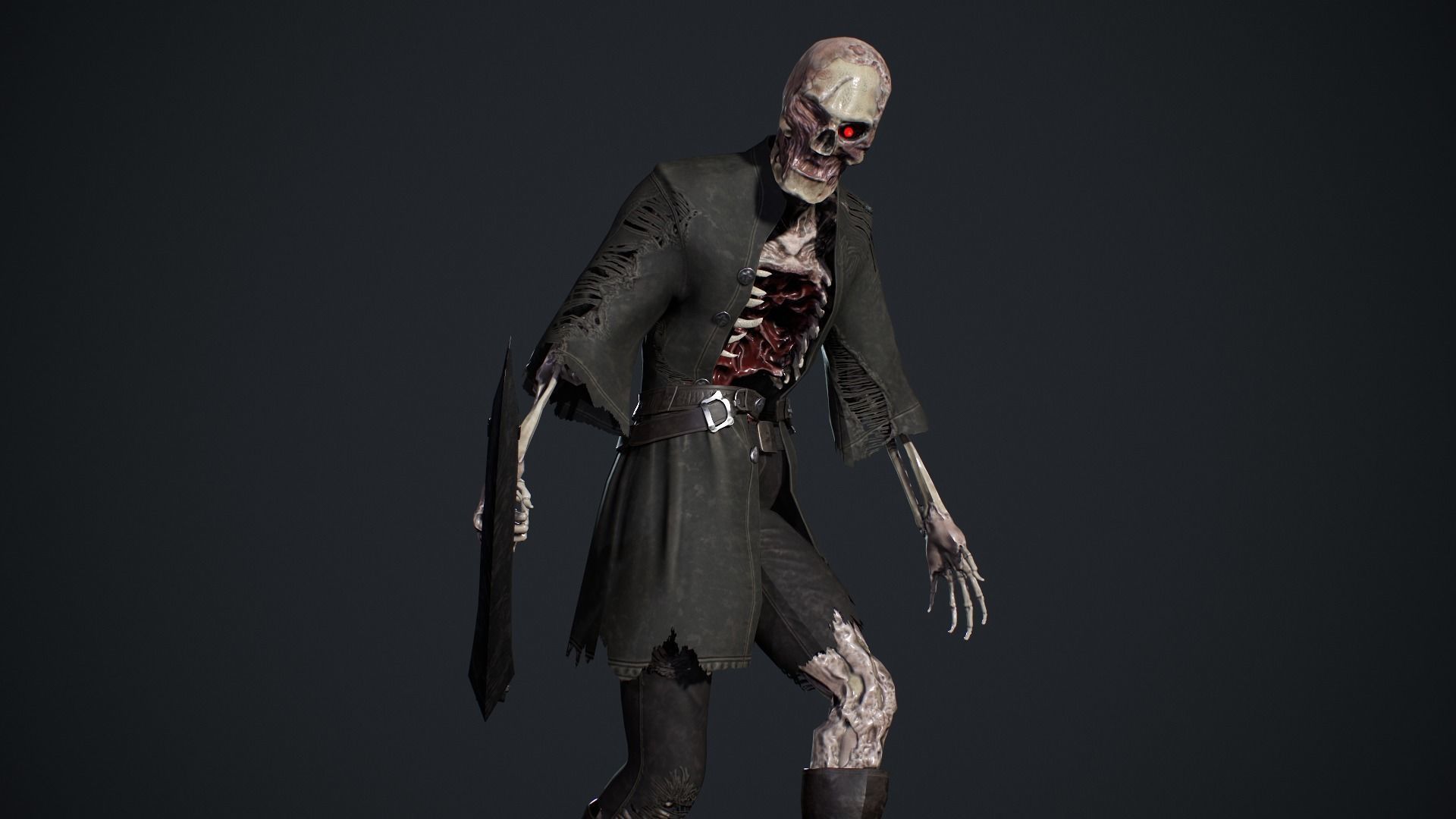 Evil Undead Pack 3D Model Collection_42