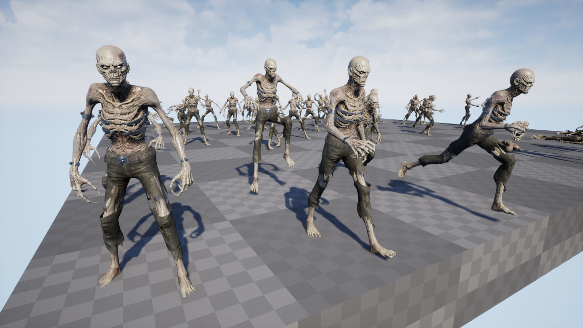 Evil Undead Pack 3D Model Collection_53