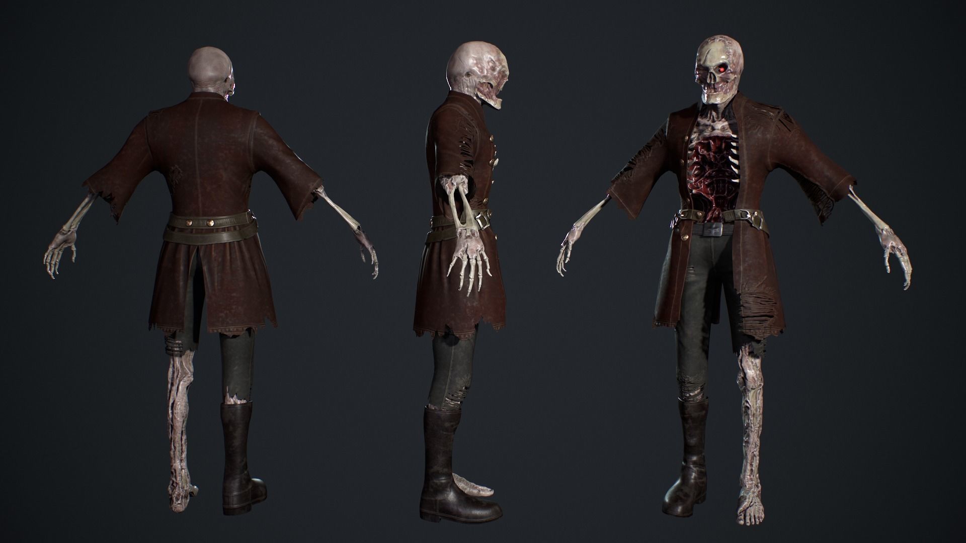 Evil Undead Pack 3D Model Collection_22