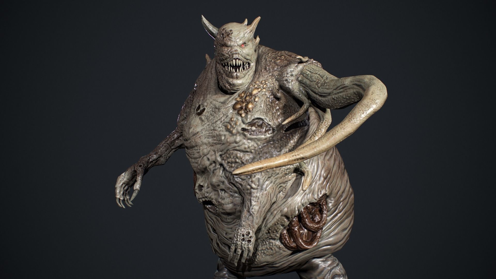 Evil Undead Pack 3D Model Collection_11