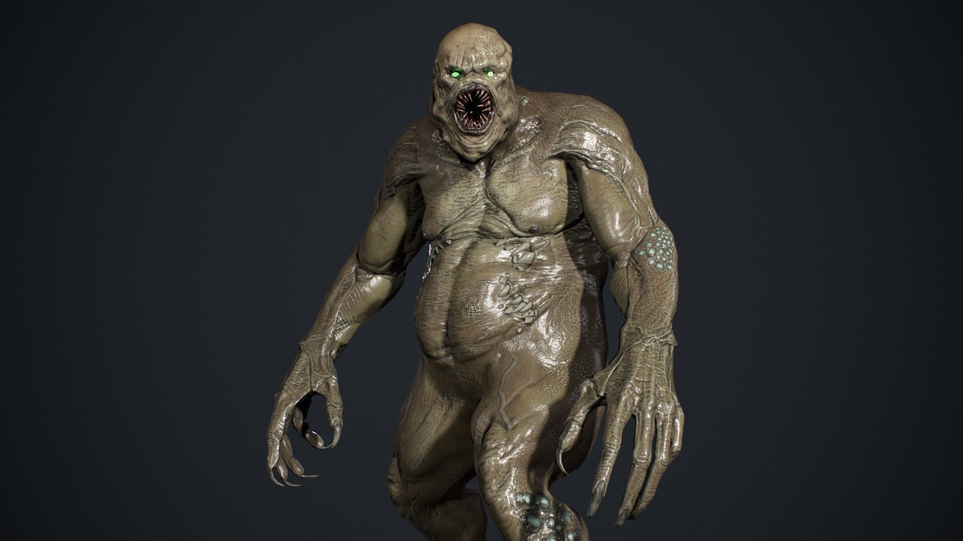Evil Undead Pack 3D Model Collection_9