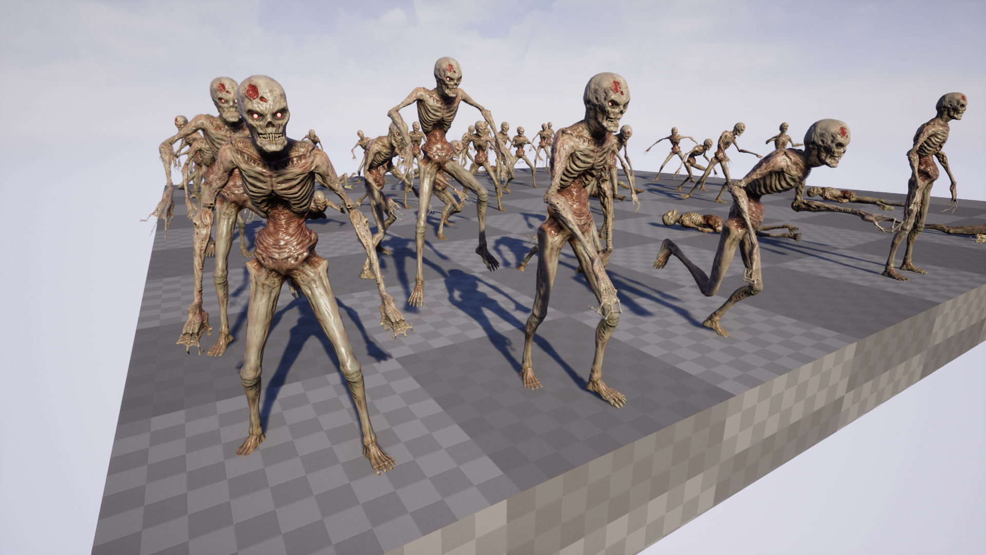 Evil Undead Pack 3D Model Collection_43
