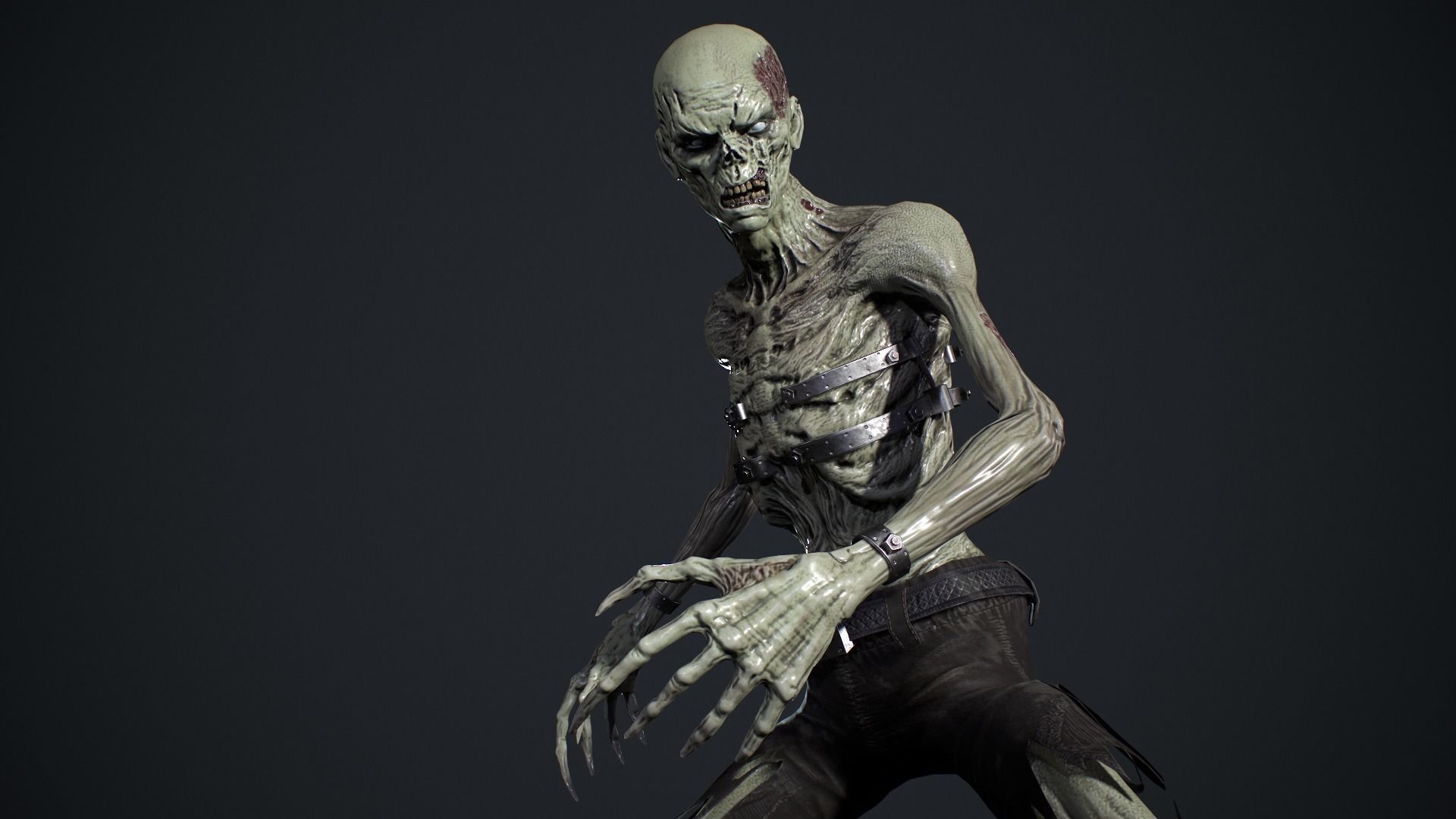 Evil Undead Pack 3D Model Collection_39