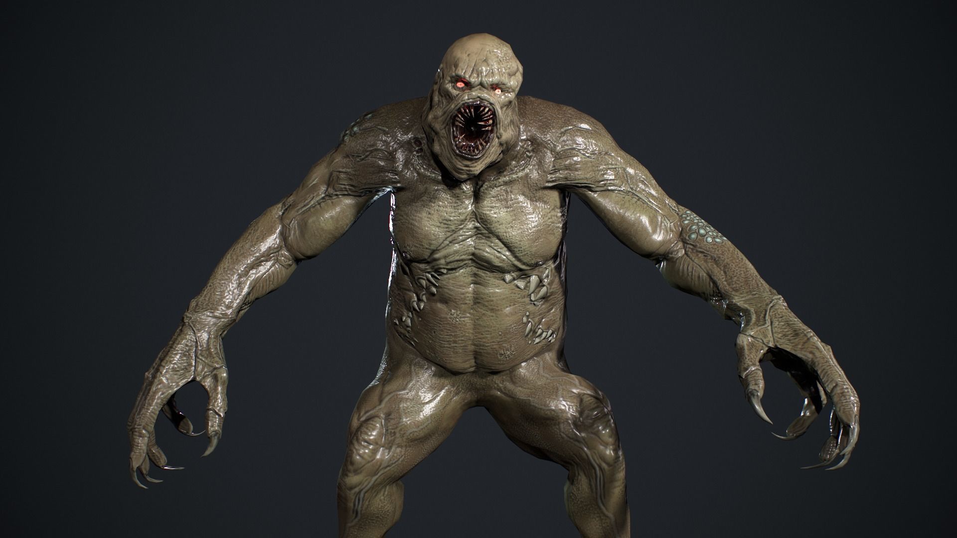 Evil Undead Pack 3D Model Collection_29