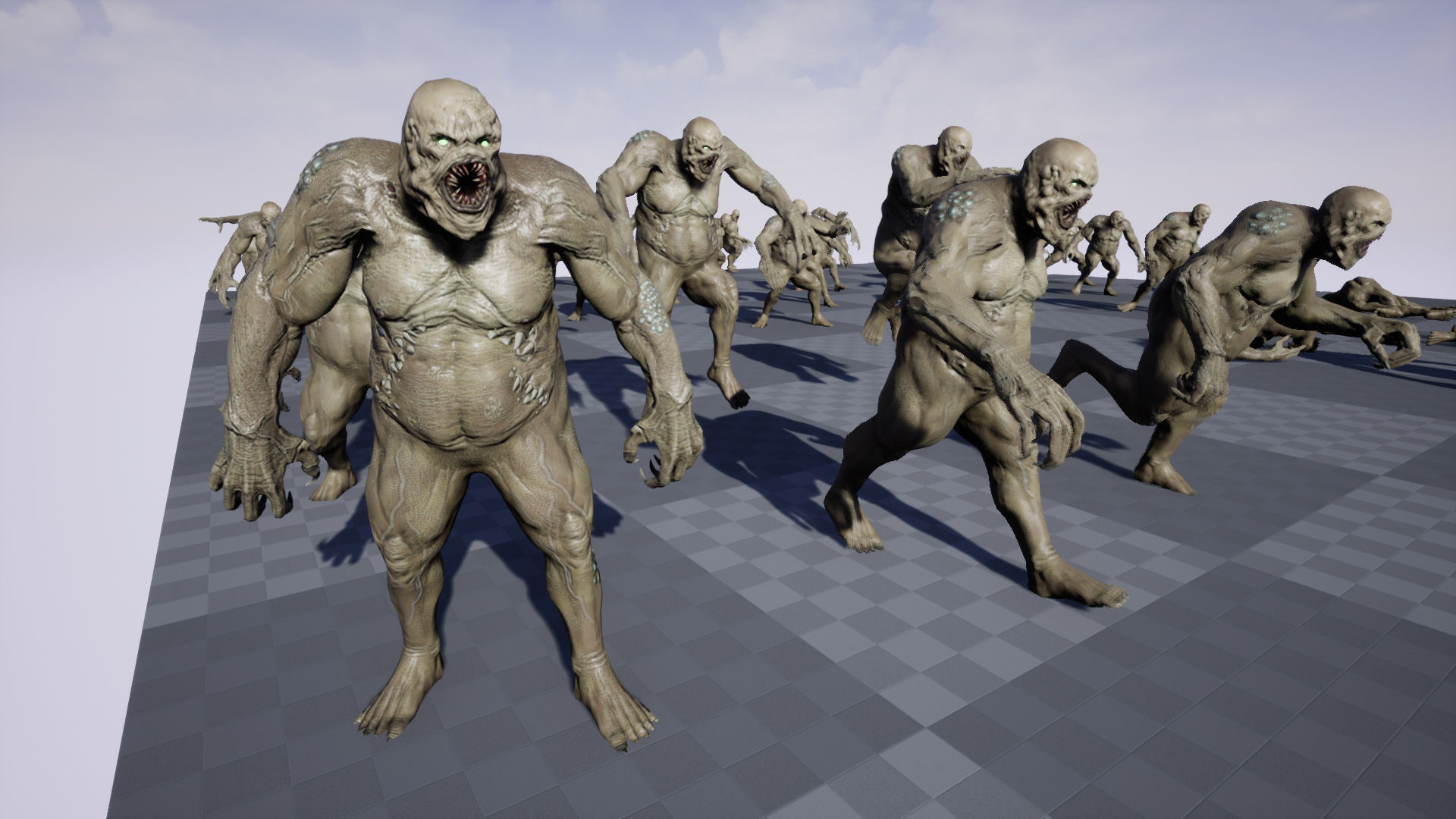 Evil Undead Pack 3D Model Collection_47