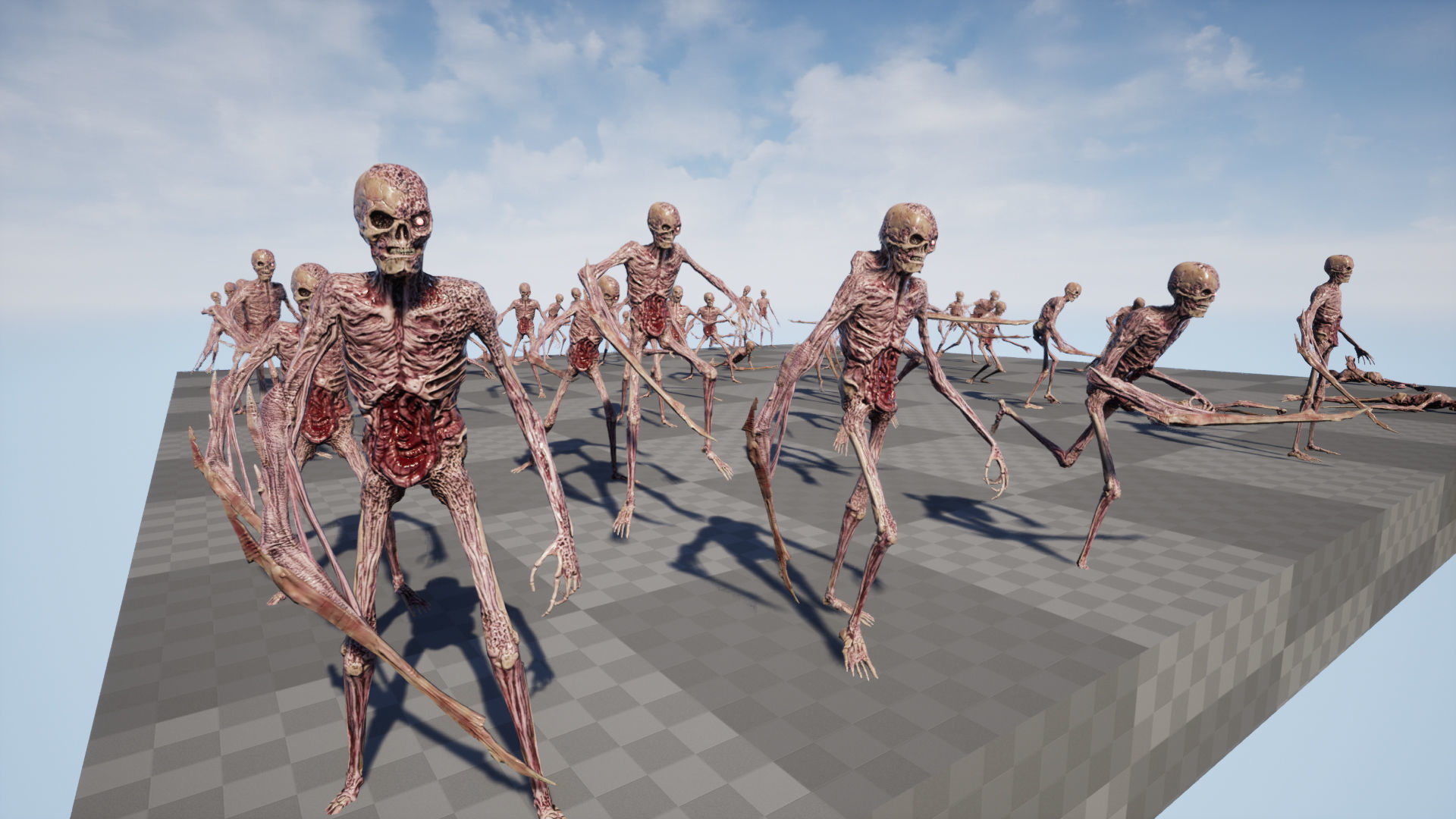 Evil Undead Pack 3D Model Collection_45
