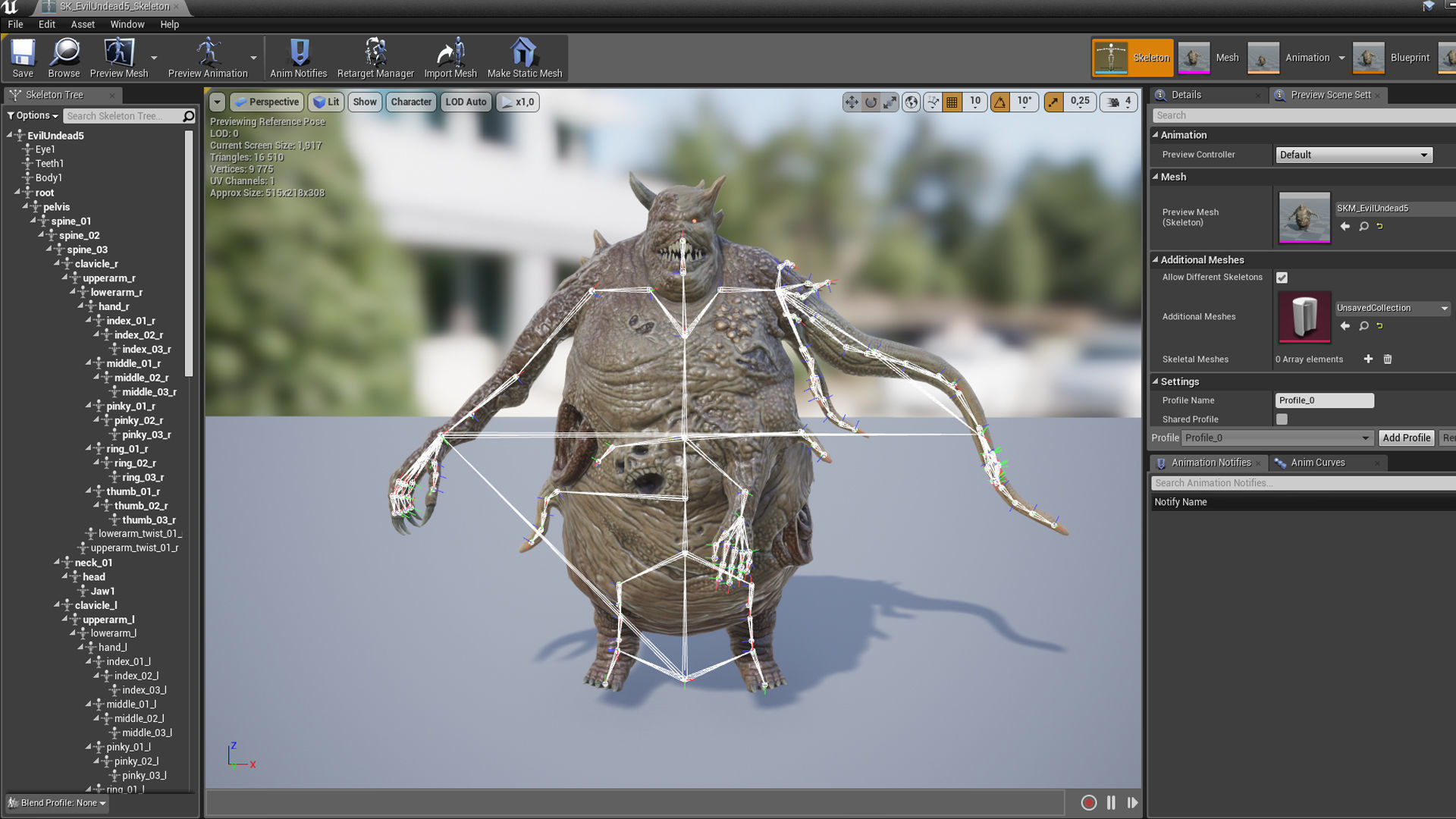 Evil Undead Pack 3D Model Collection_52