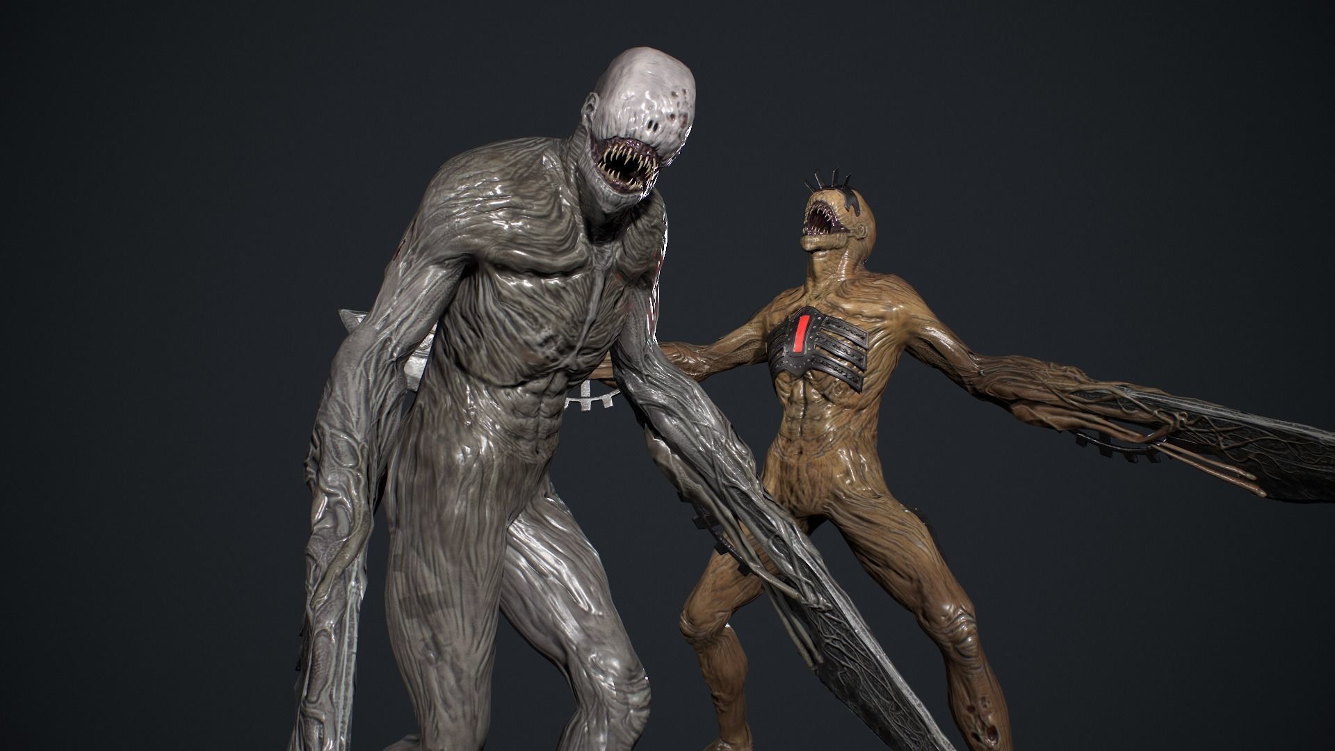 Evil Undead Pack 3D Model Collection_33