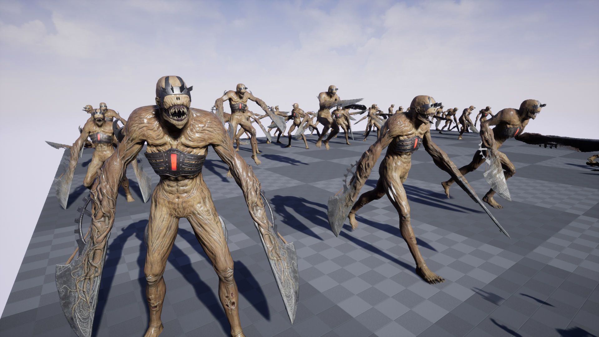 Evil Undead Pack 3D Model Collection_49