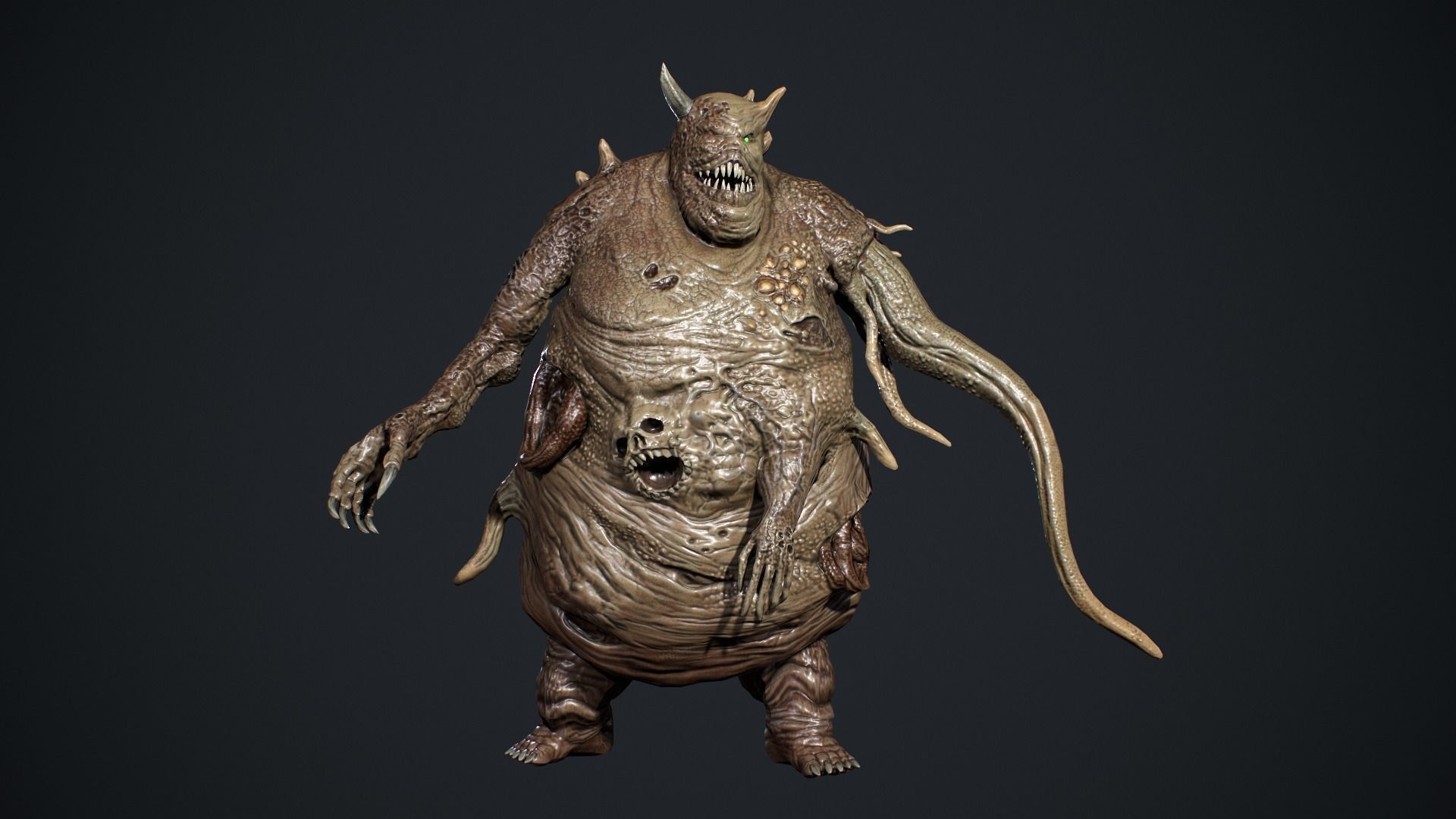 Evil Undead Pack 3D Model Collection_38