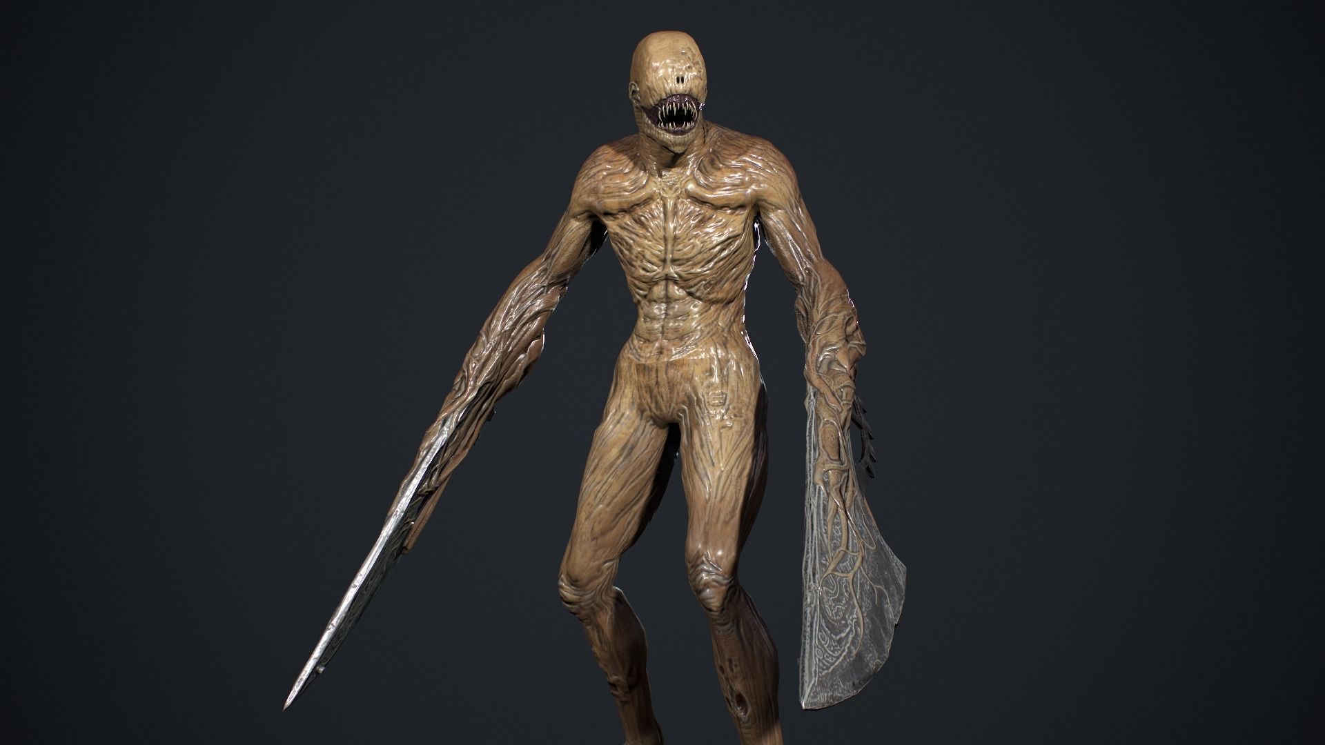 Evil Undead Pack 3D Model Collection_34