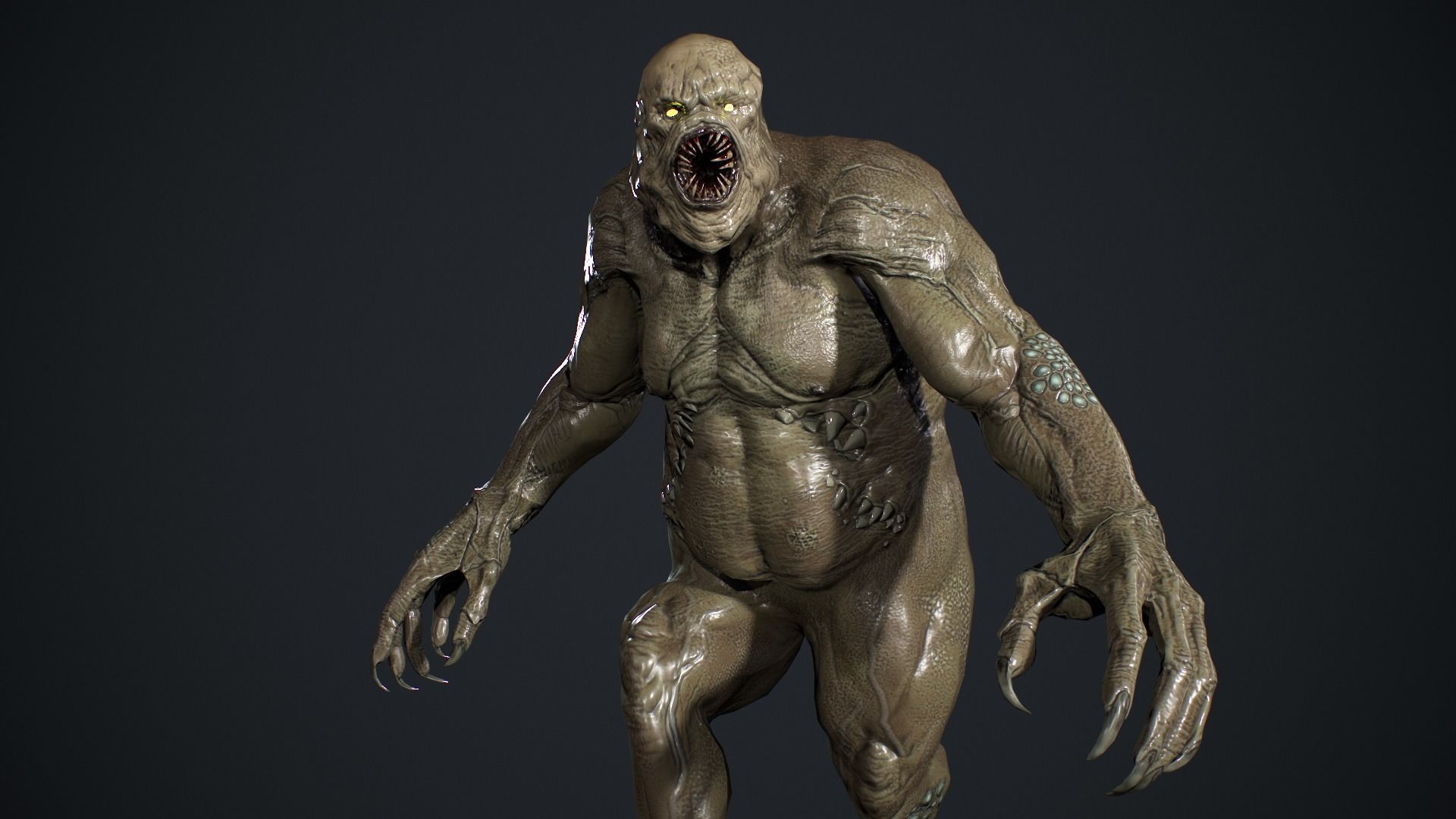 Evil Undead Pack 3D Model Collection_31