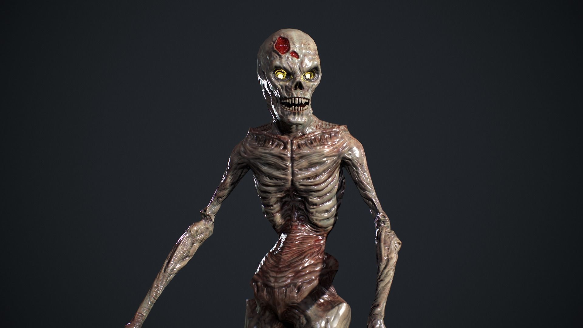 Evil Undead Pack 3D Model Collection_24